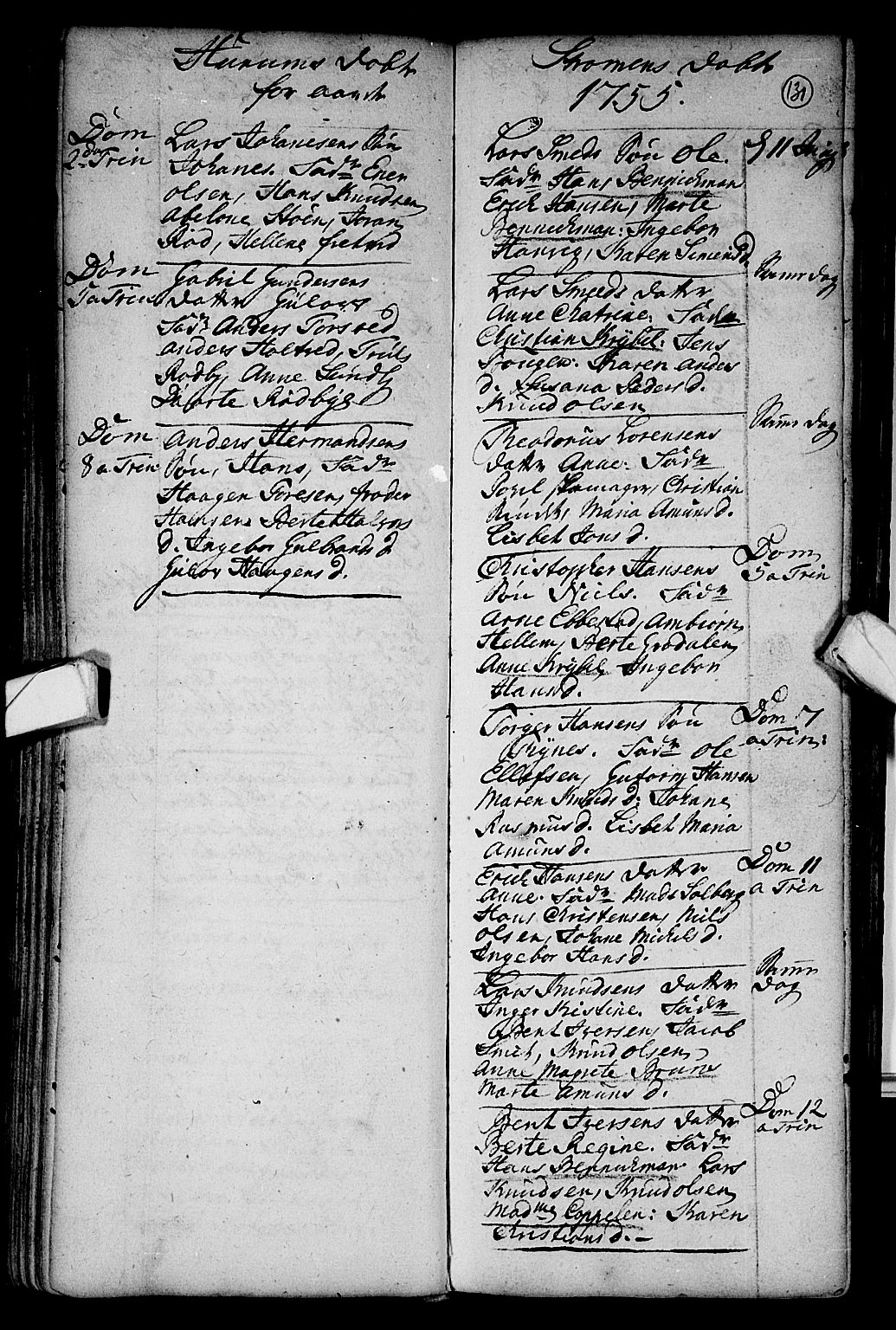 Hurum kirkebøker, AV/SAKO-A-229/F/Fa/L0002: Parish register (official) no. 2, 1733-1757, p. 131