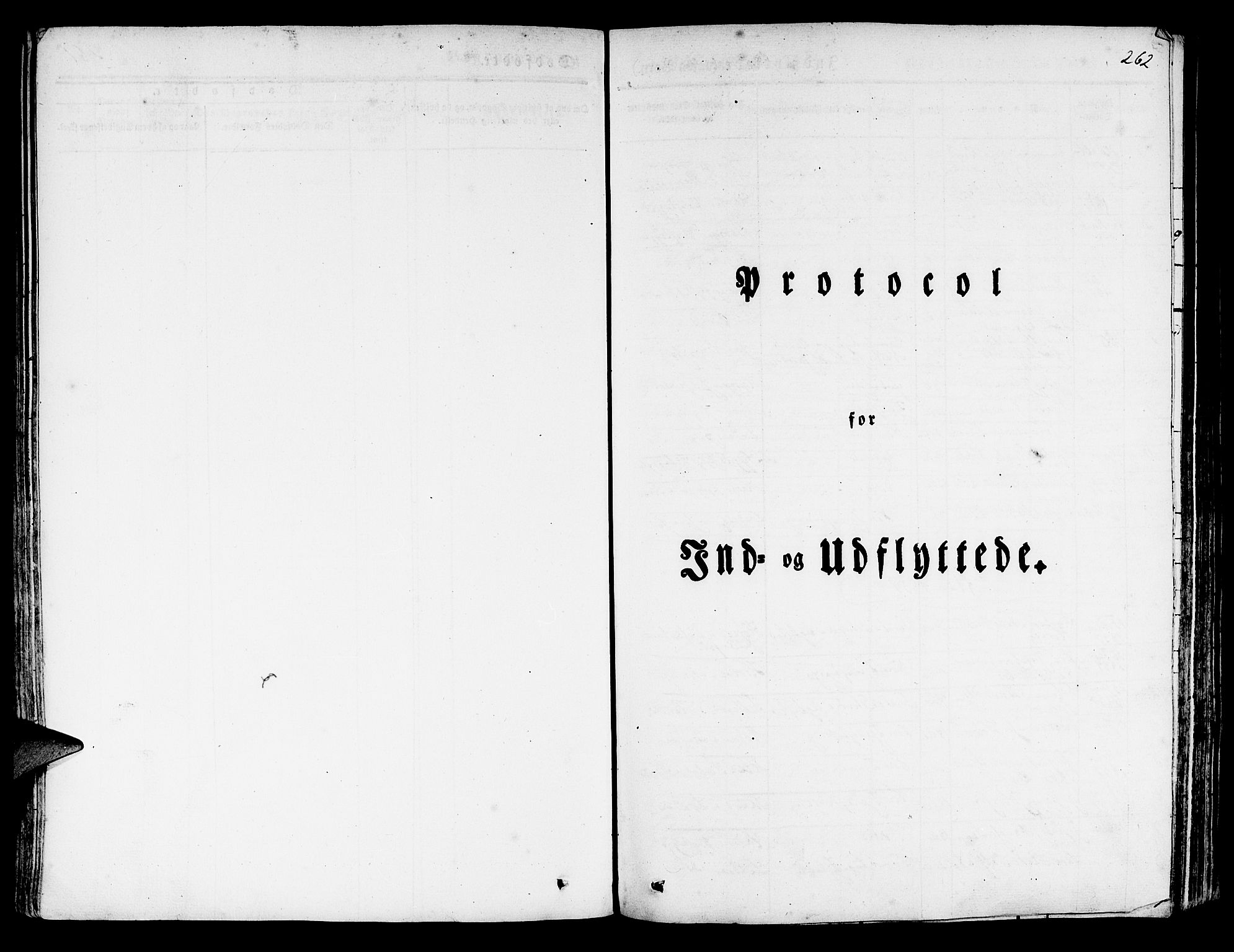 Hosanger sokneprestembete, SAB/A-75801/H/Haa: Parish register (official) no. A 7, 1835-1848, p. 262