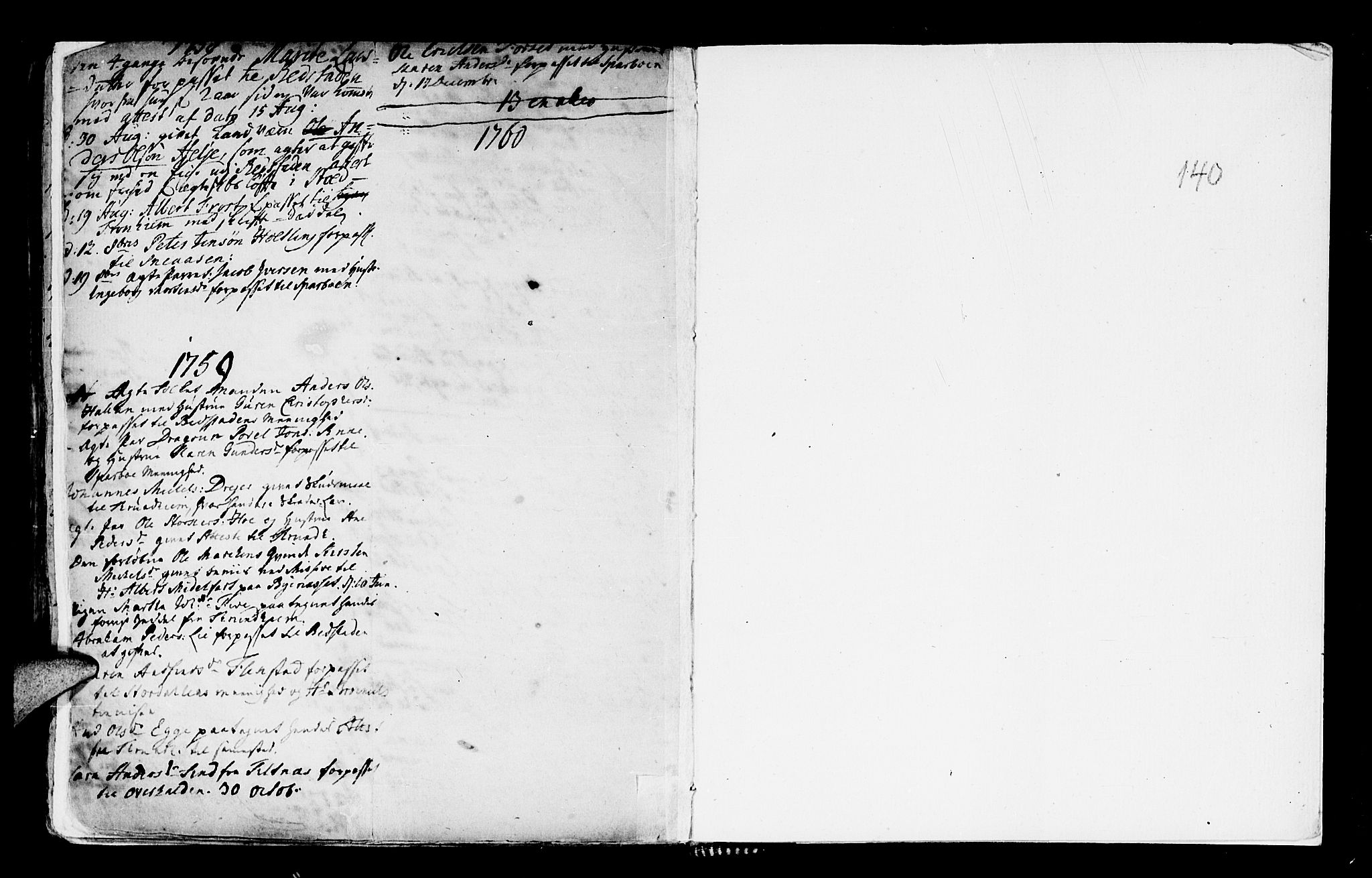 Ministerialprotokoller, klokkerbøker og fødselsregistre - Nord-Trøndelag, SAT/A-1458/746/L0439: Parish register (official) no. 746A01, 1688-1759, p. 140
