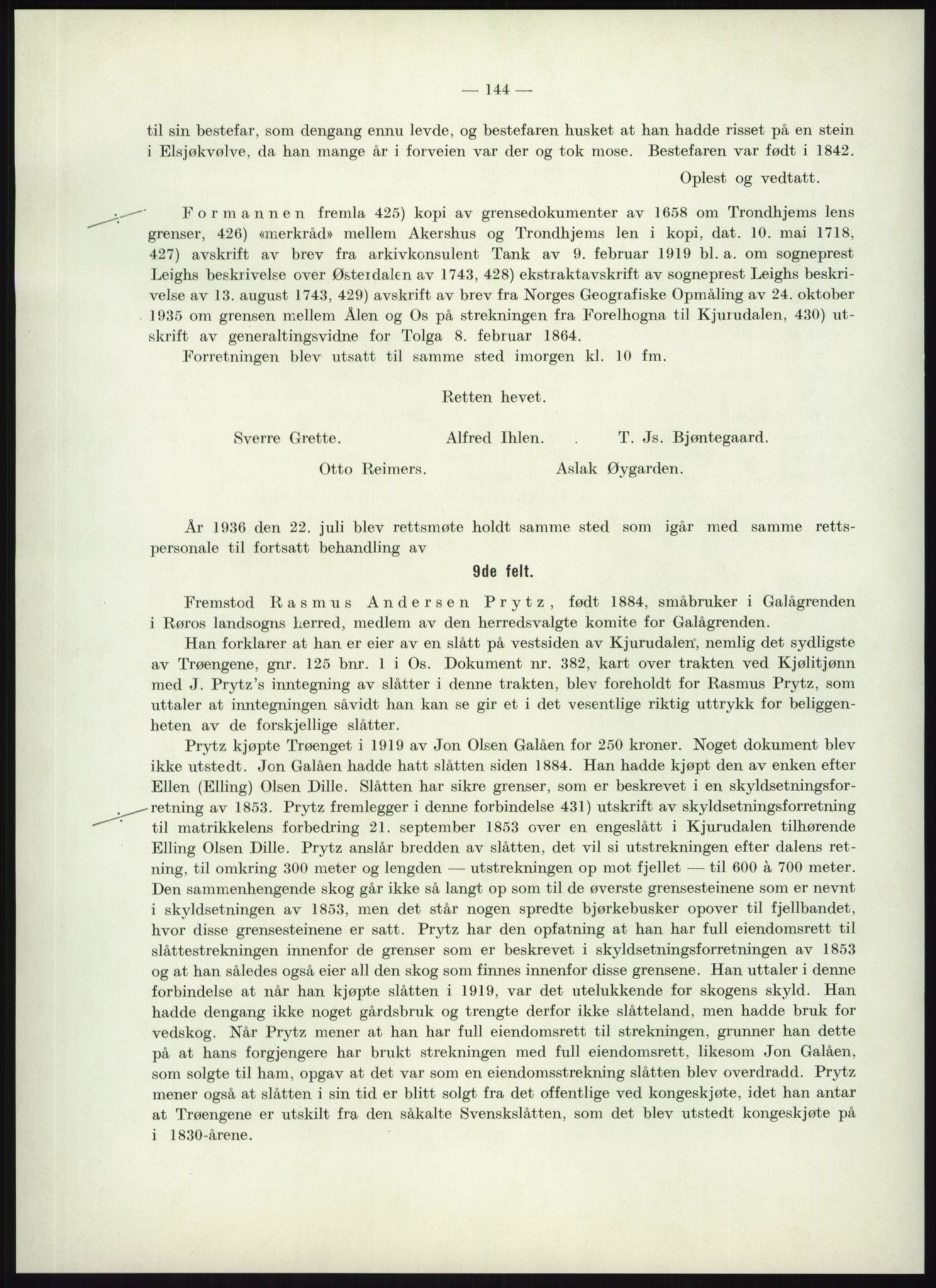 Høyfjellskommisjonen, AV/RA-S-1546/X/Xa/L0001: Nr. 1-33, 1909-1953, p. 4420