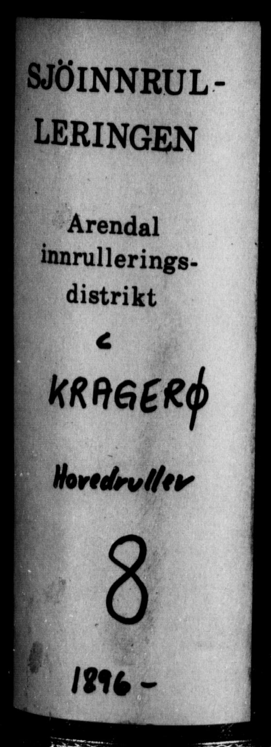 Kragerø innrulleringskontor, AV/SAKO-A-830/F/Fc/L0008: Hovedrulle, 1896, p. 1