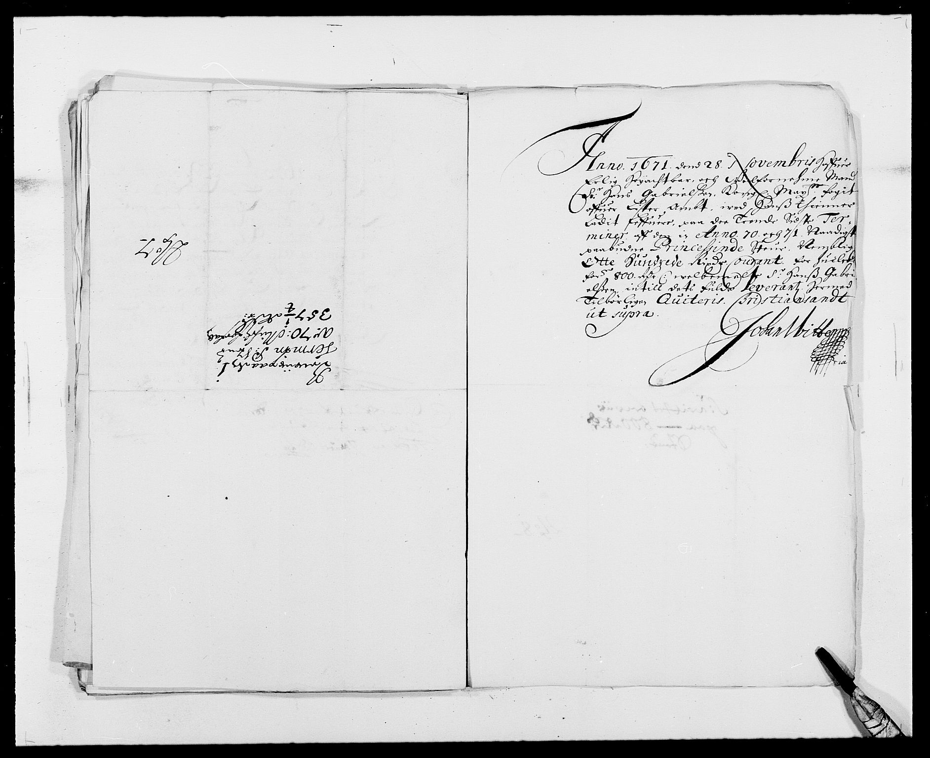 Rentekammeret inntil 1814, Reviderte regnskaper, Fogderegnskap, AV/RA-EA-4092/R41/L2526: Fogderegnskap Lista, 1672, p. 180