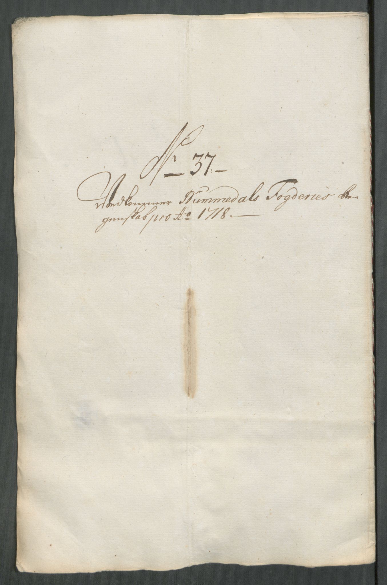 Rentekammeret inntil 1814, Reviderte regnskaper, Fogderegnskap, RA/EA-4092/R64/L4439: Fogderegnskap Namdal, 1718, p. 234