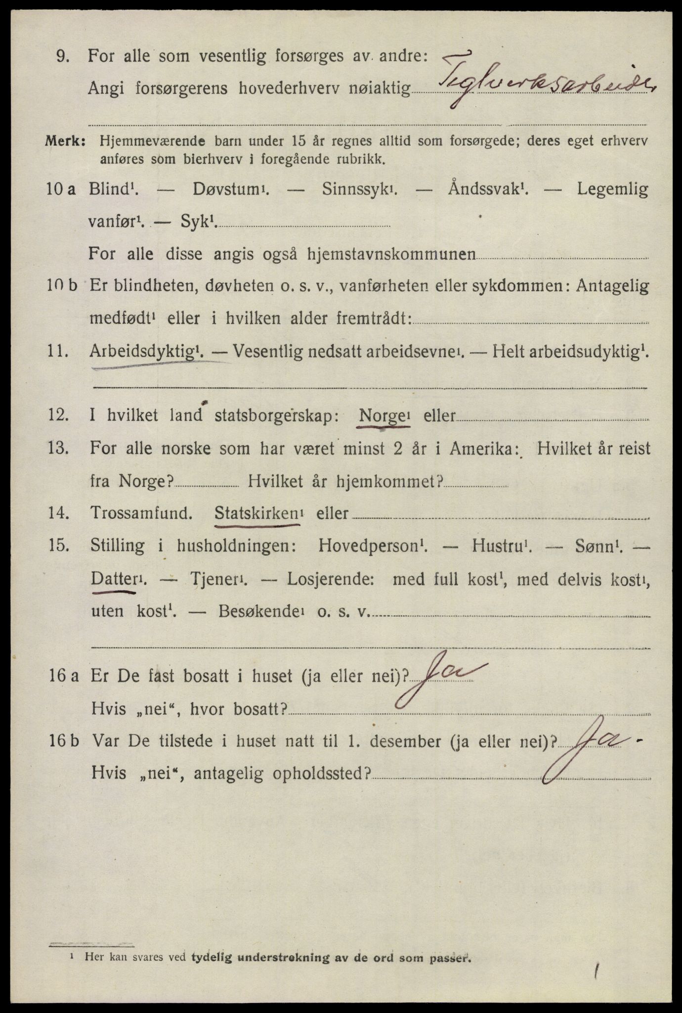 SAO, 1920 census for Eidsvoll, 1920, p. 6636