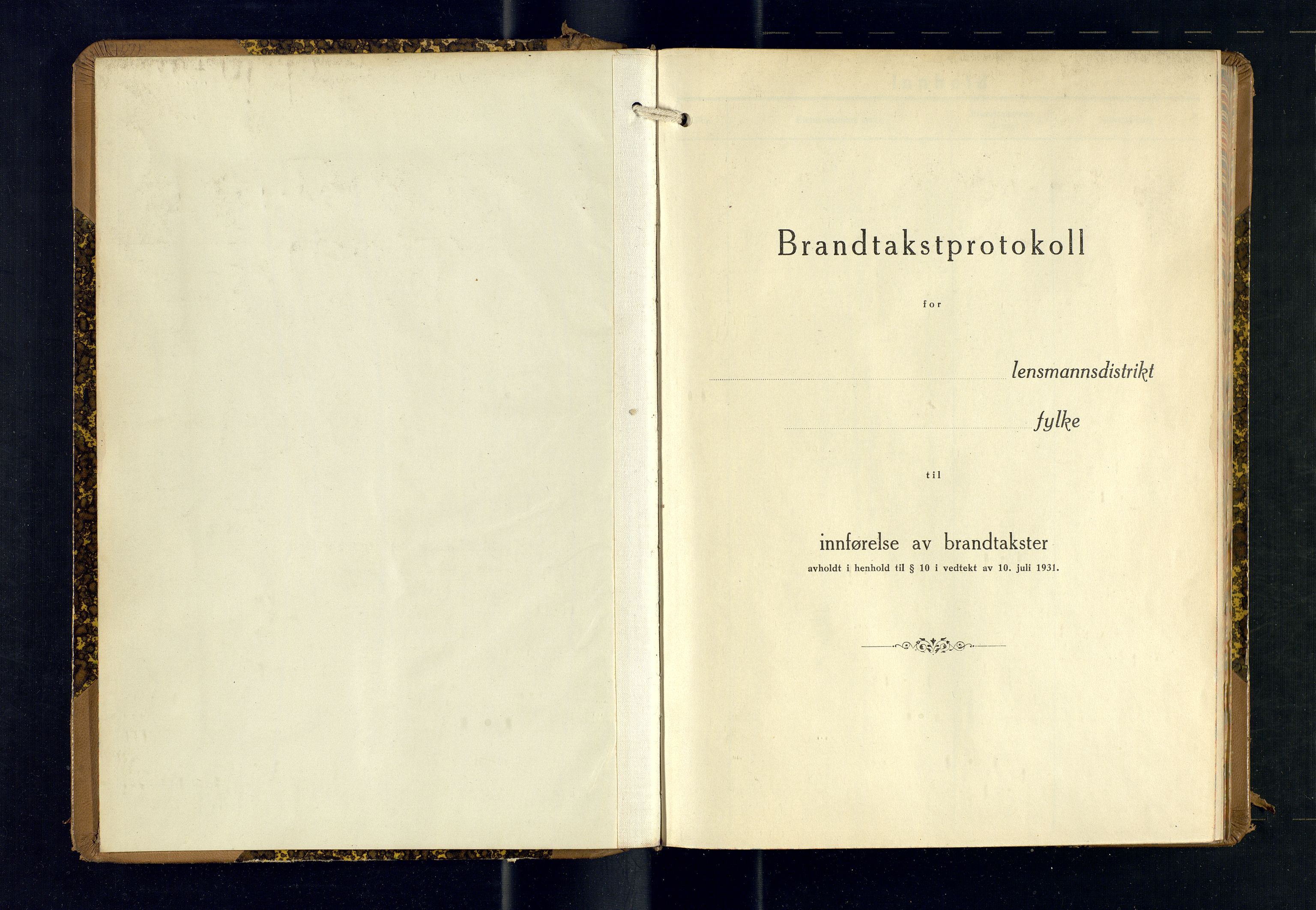 Harstad lensmannskontor, SATØ/SATØ-10/F/Fr/Fra/L0619: Branntakstprotokoll (S), 1937-1939