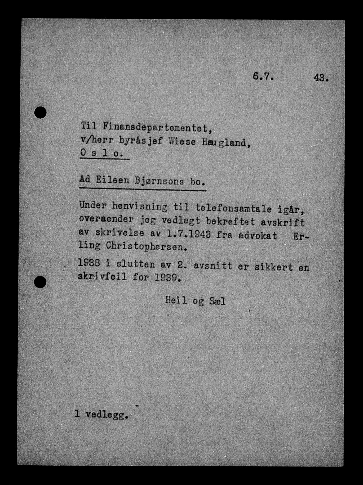 Justisdepartementet, Tilbakeføringskontoret for inndratte formuer, AV/RA-S-1564/H/Hc/Hcc/L0925: --, 1945-1947, p. 302