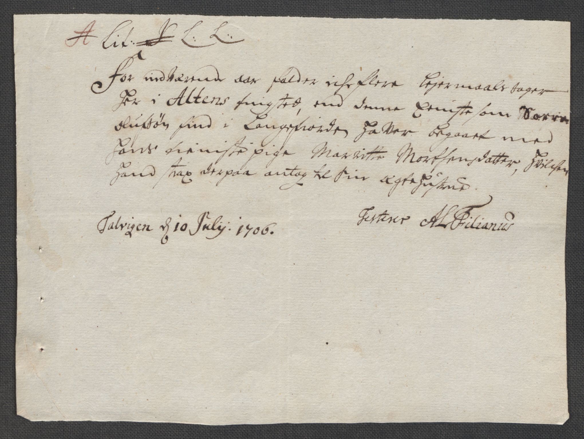 Rentekammeret inntil 1814, Reviderte regnskaper, Fogderegnskap, AV/RA-EA-4092/R69/L4853: Fogderegnskap Finnmark/Vardøhus, 1705-1706, p. 238