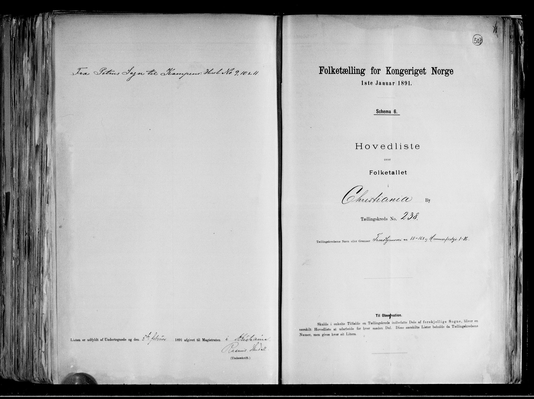 RA, 1891 census for 0301 Kristiania, 1891, p. 141974
