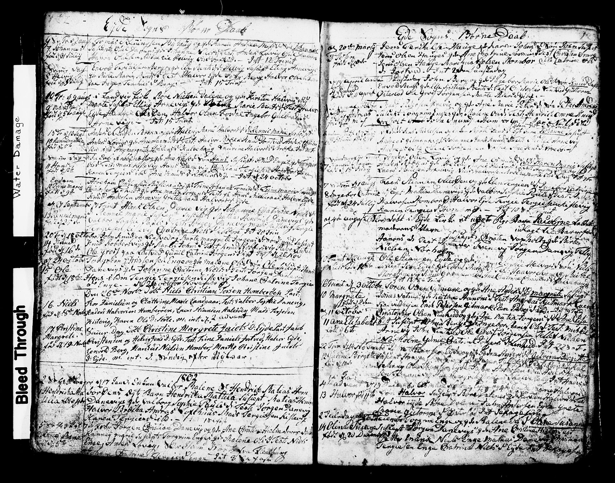 Hommedal sokneprestkontor, SAK/1111-0023/F/Fb/Fbb/L0002: Parish register (copy) no. B 2 /2, 1791-1817, p. 122-123