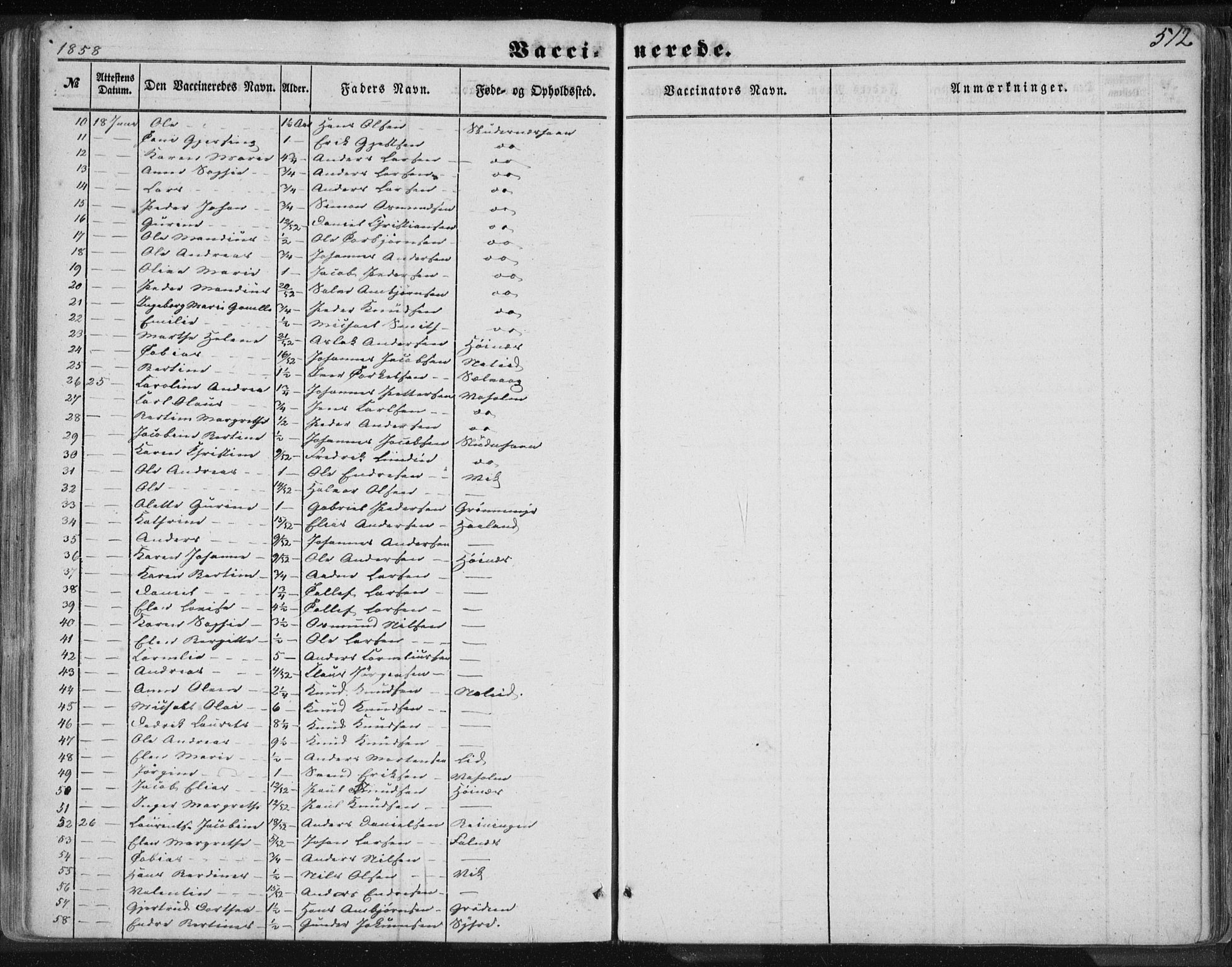 Skudenes sokneprestkontor, AV/SAST-A -101849/H/Ha/Haa/L0005: Parish register (official) no. A 3.2, 1847-1863, p. 512