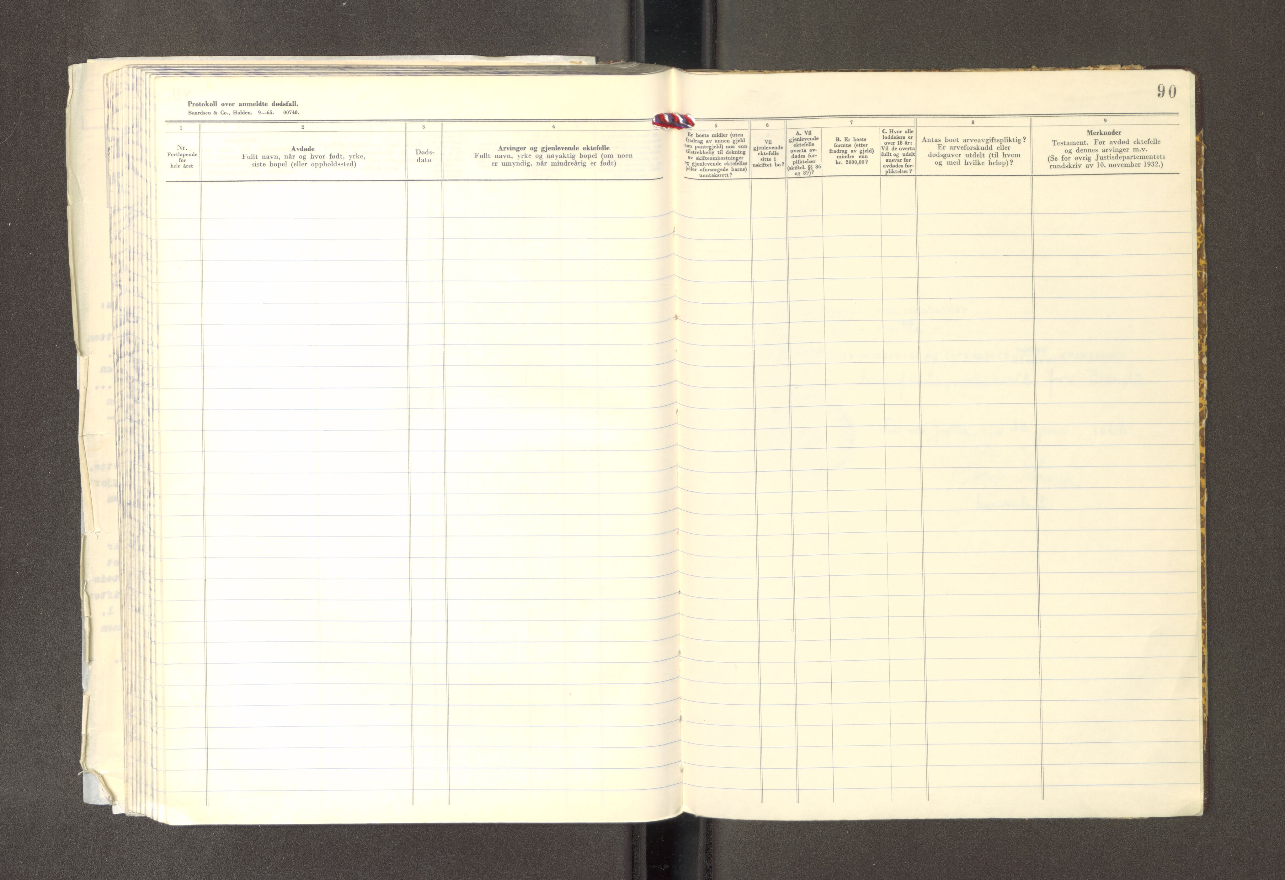 Bardu lensmannskontor, AV/SATØ-S-1273/Gh/Gha/L0047: Dødsfallsprotokoller, 1967-1972, p. 90