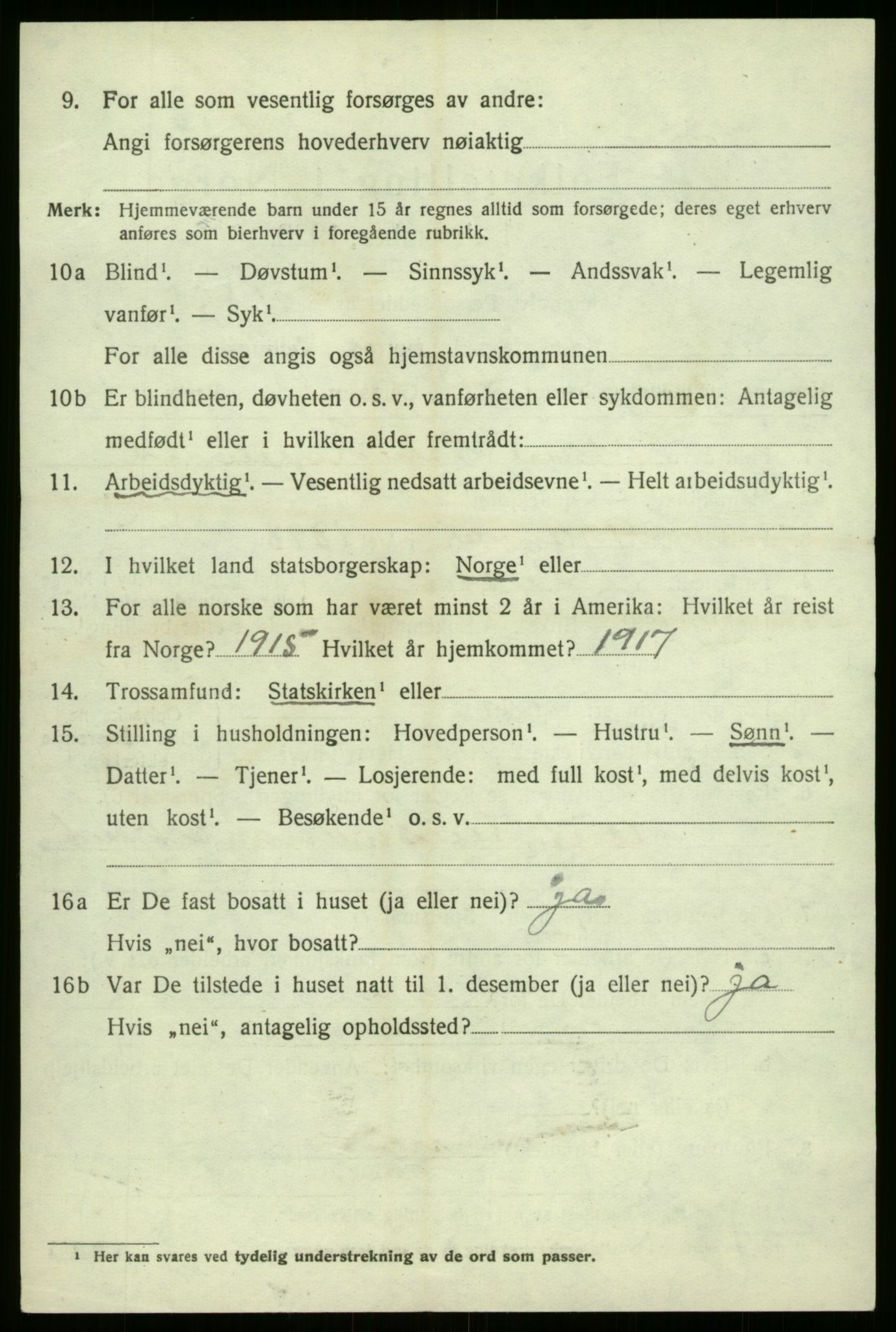 SAB, 1920 census for Luster, 1920, p. 5077