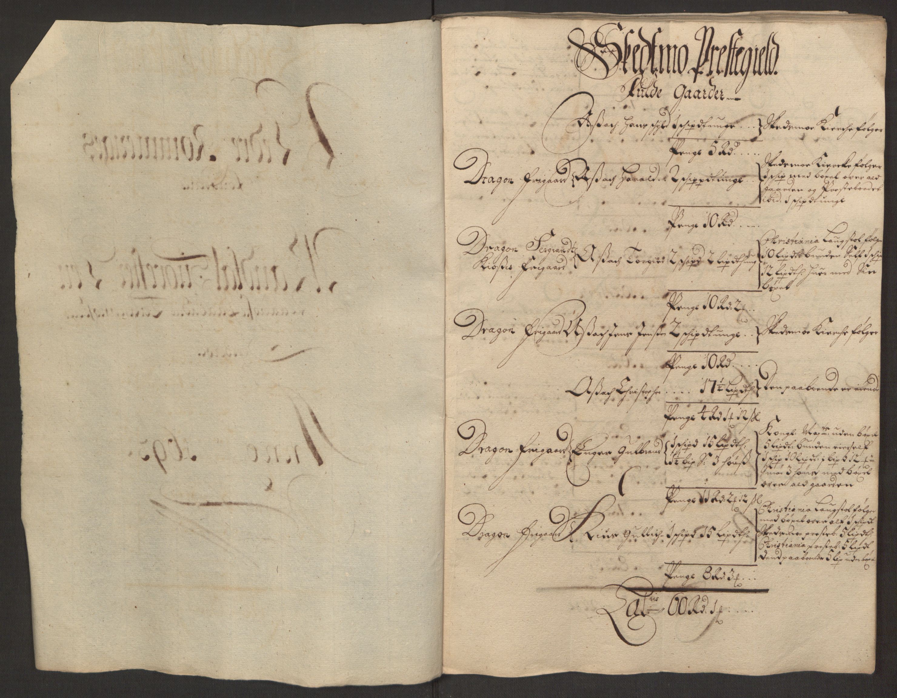 Rentekammeret inntil 1814, Reviderte regnskaper, Fogderegnskap, AV/RA-EA-4092/R11/L0578: Fogderegnskap Nedre Romerike, 1693, p. 70