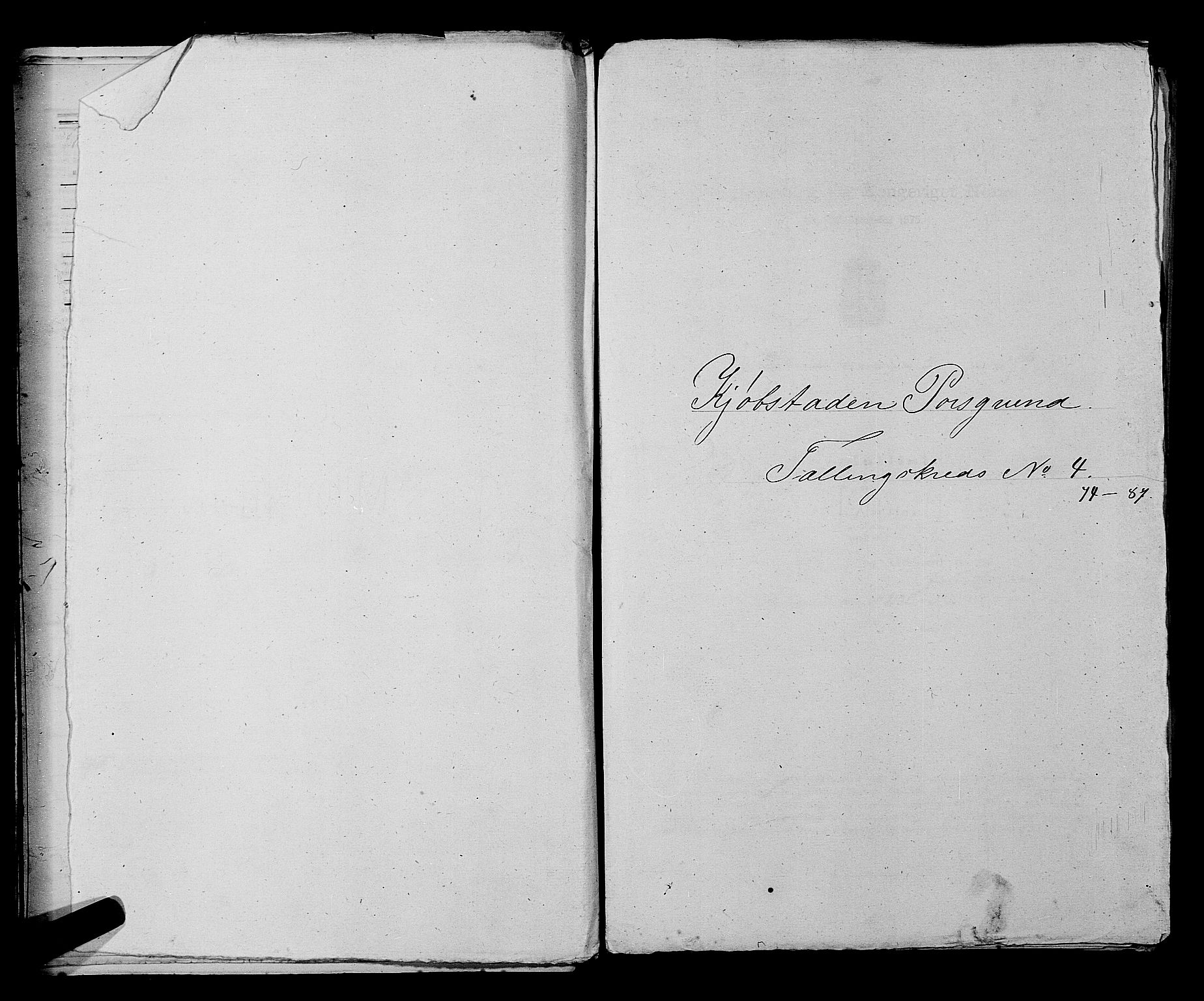 SAKO, 1875 census for 0805P Porsgrunn, 1875, p. 187