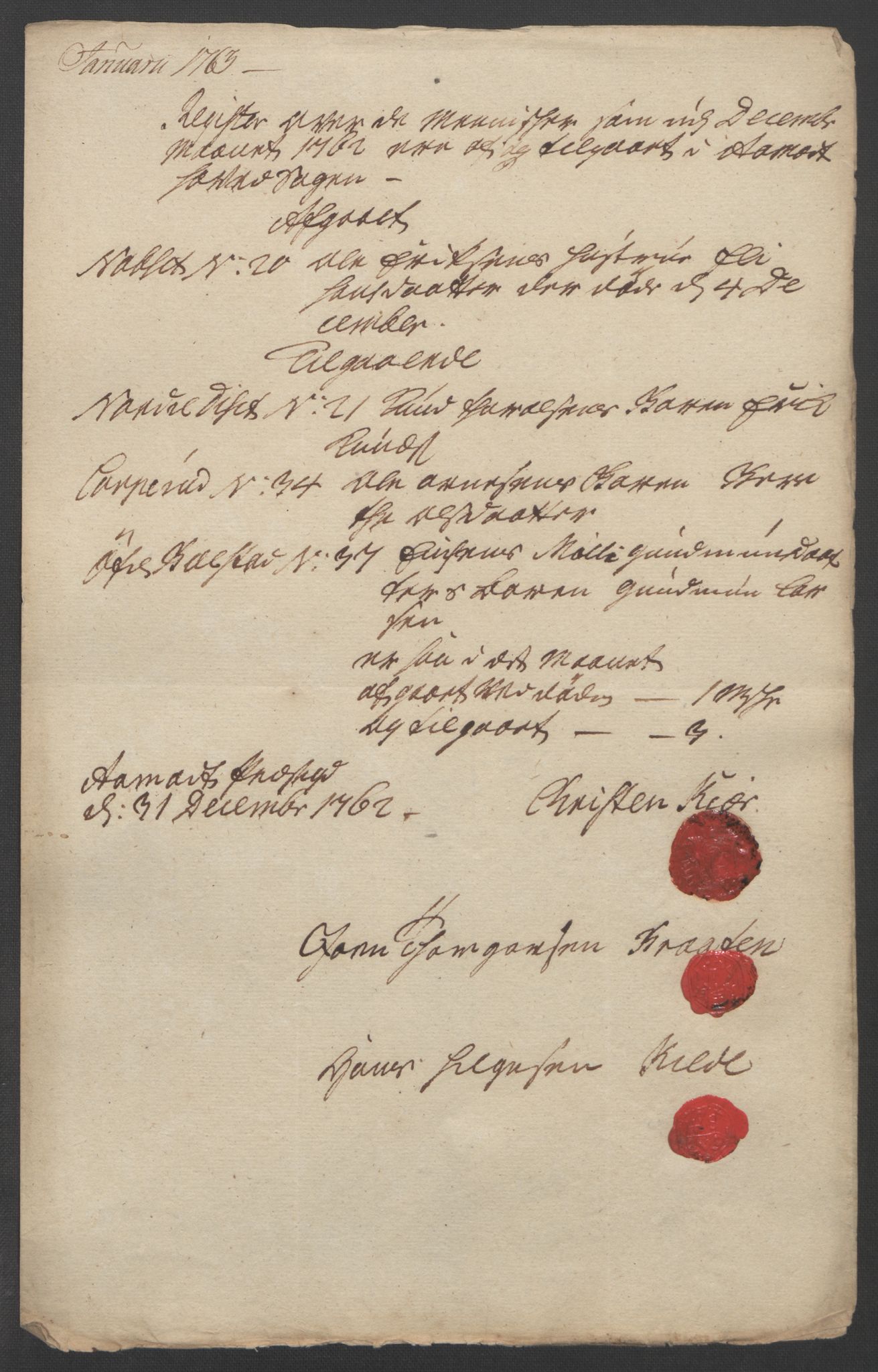 Rentekammeret inntil 1814, Reviderte regnskaper, Fogderegnskap, AV/RA-EA-4092/R14/L0959: Ekstraskatten Solør og Odal, 1763-1770, p. 207