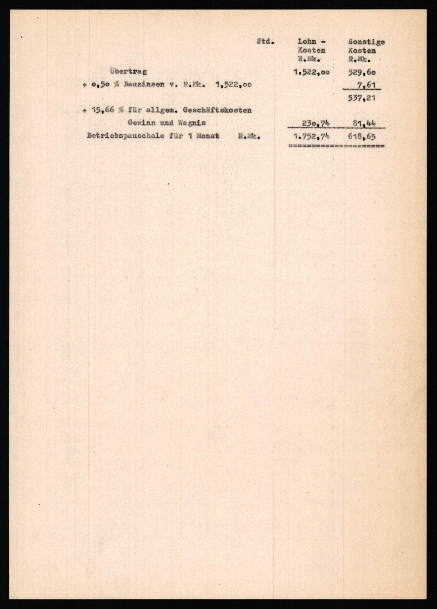 Tyske arkiver, Organisation Todt (OT), Einsatzgruppe Wiking, AV/RA-RAFA-2188/2/F/Fg/Fgb/L0002: Korrespondanse og tegninger, 1940-1944, p. 67