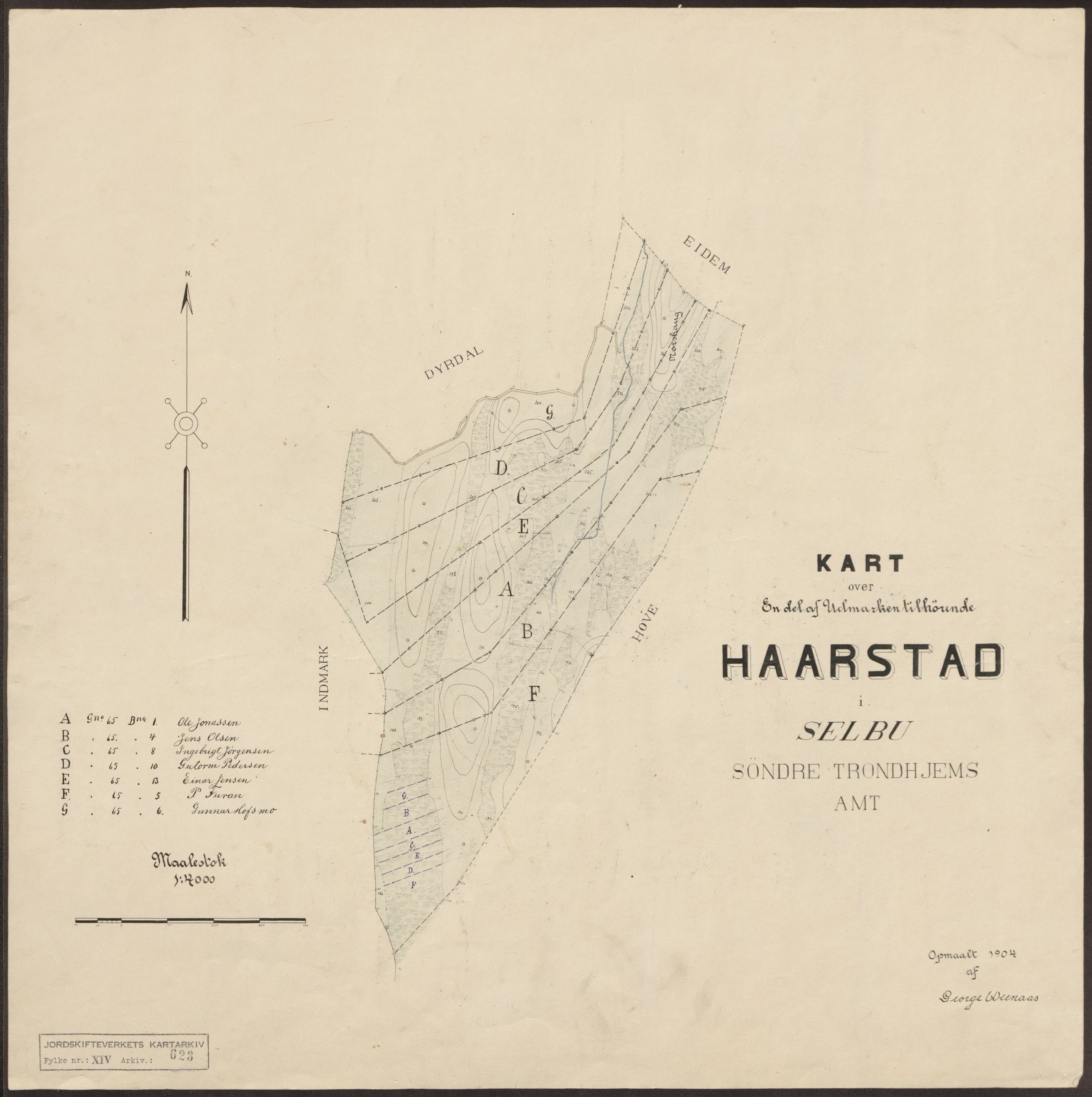 Jordskifteverkets kartarkiv, RA/S-3929/T, 1859-1988, p. 875