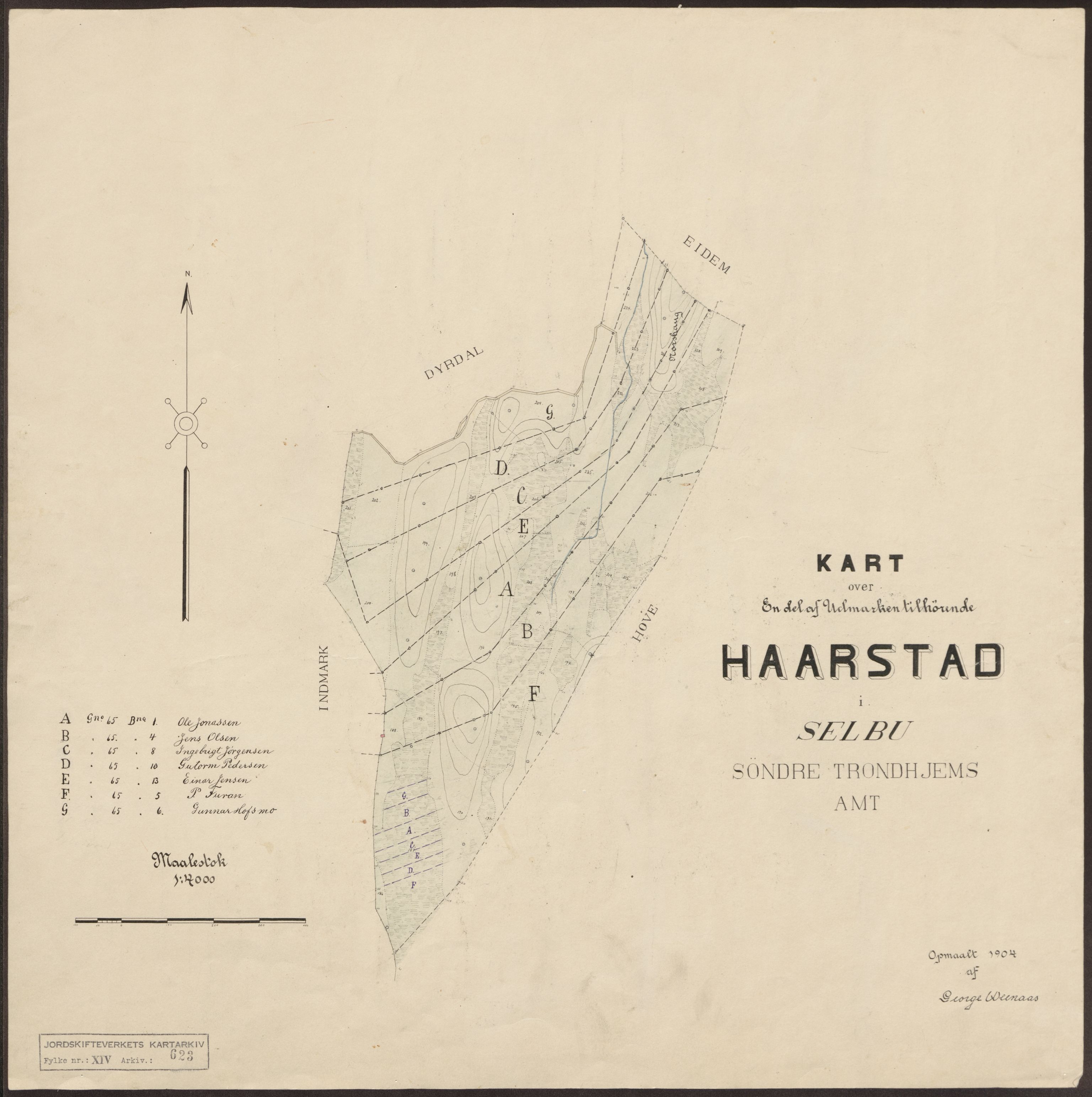 Jordskifteverkets kartarkiv, AV/RA-S-3929/T, 1859-1988, p. 875