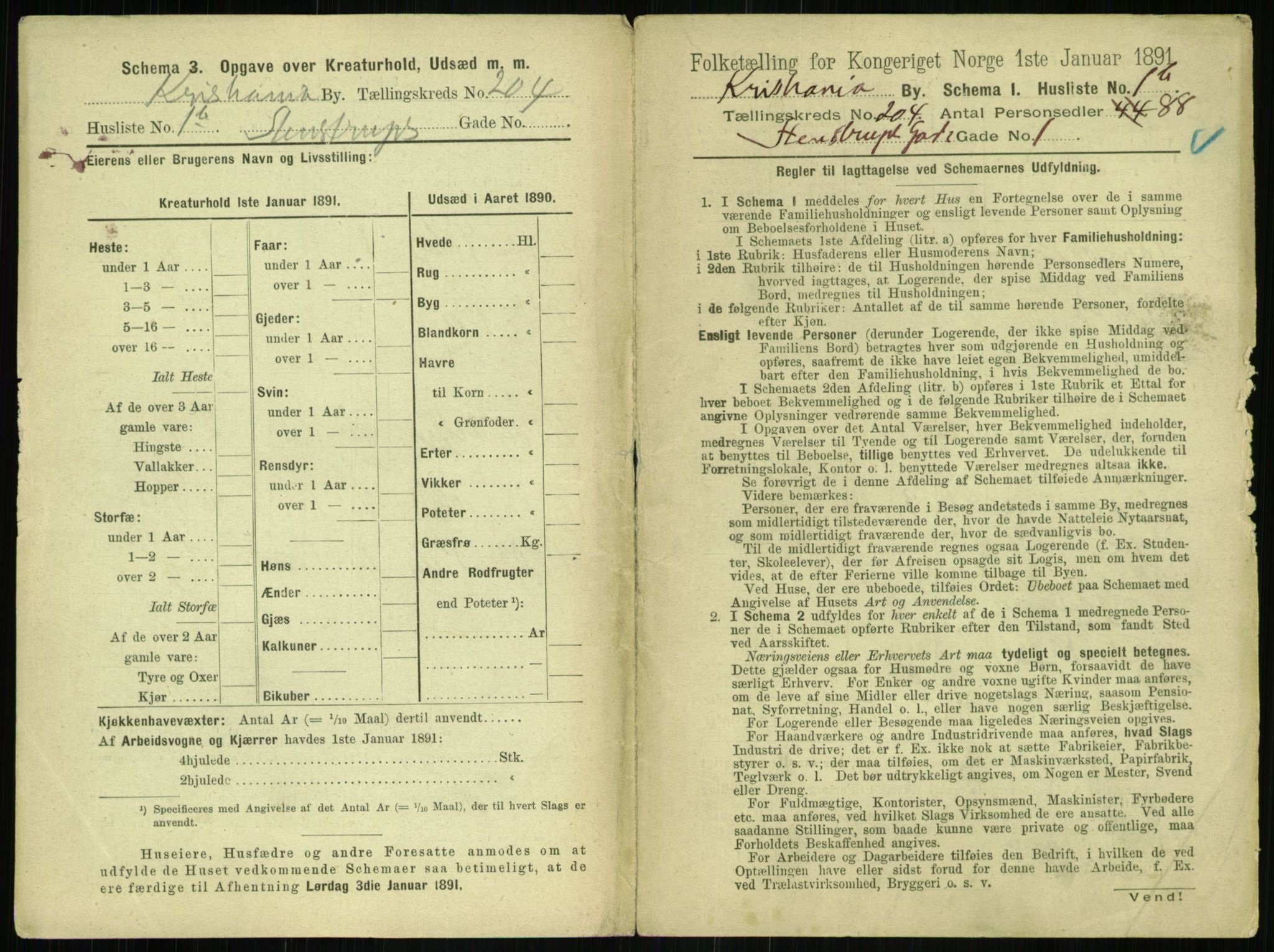 RA, 1891 census for 0301 Kristiania, 1891, p. 122887