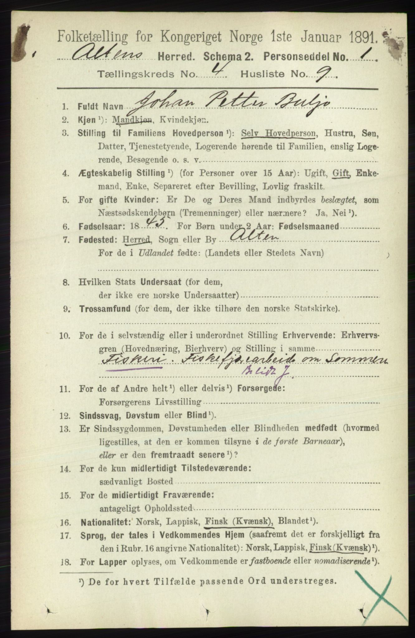 RA, 1891 census for 2012 Alta, 1891, p. 1398