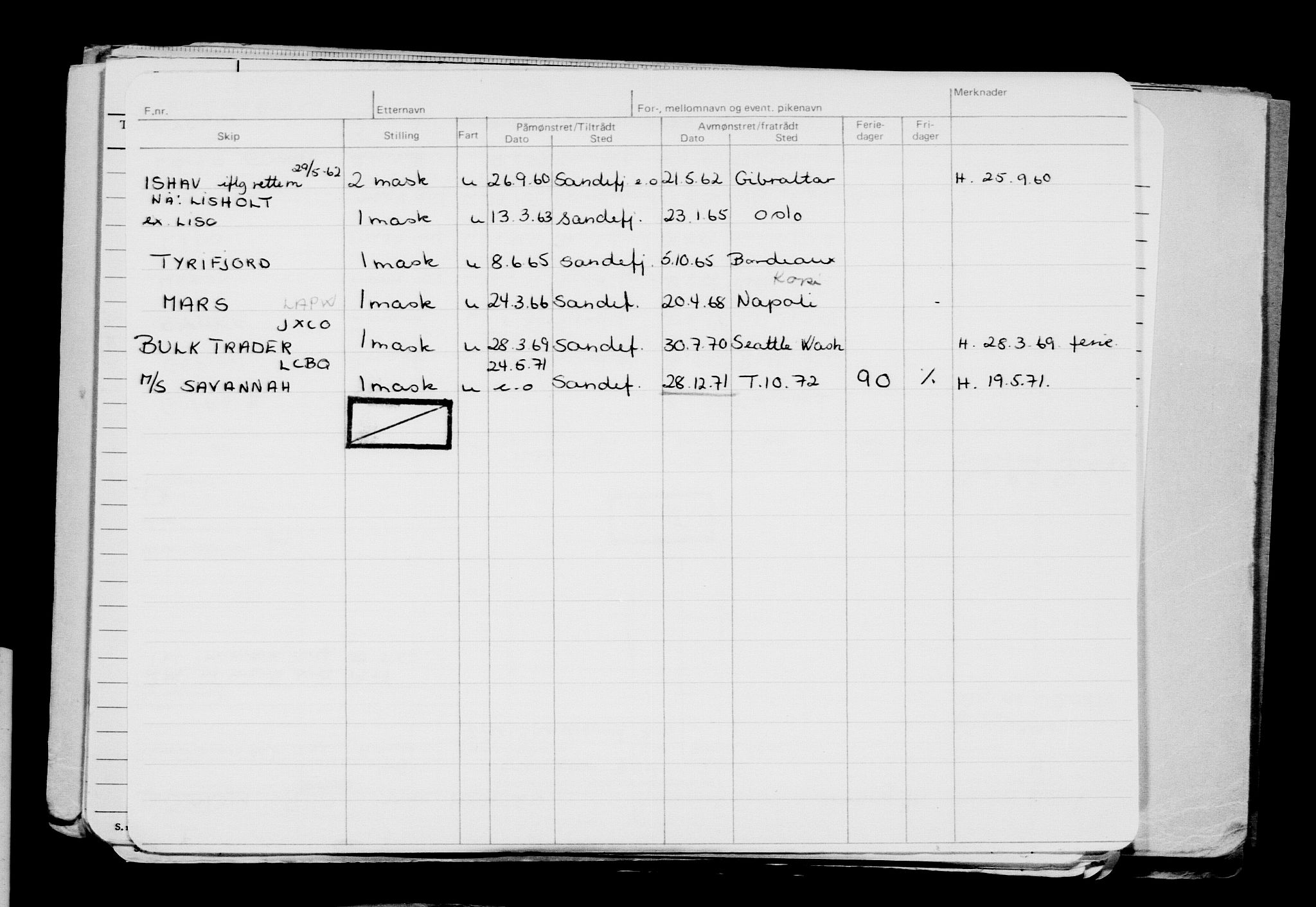 Direktoratet for sjømenn, AV/RA-S-3545/G/Gb/L0172: Hovedkort, 1919, p. 390