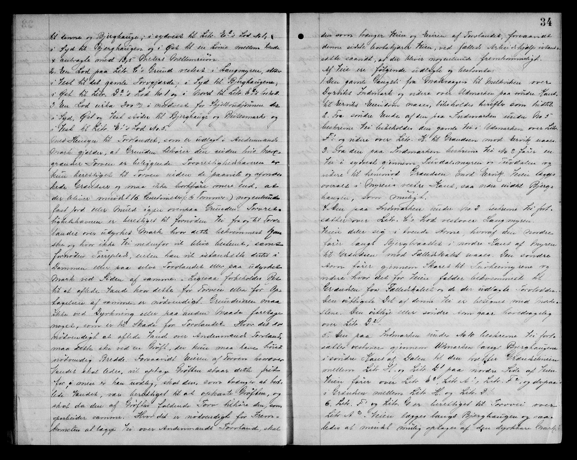 Fosen sorenskriveri, AV/SAT-A-1107/1/2/2C/L0039: Mortgage book no. 30, 1905-1906, p. 34