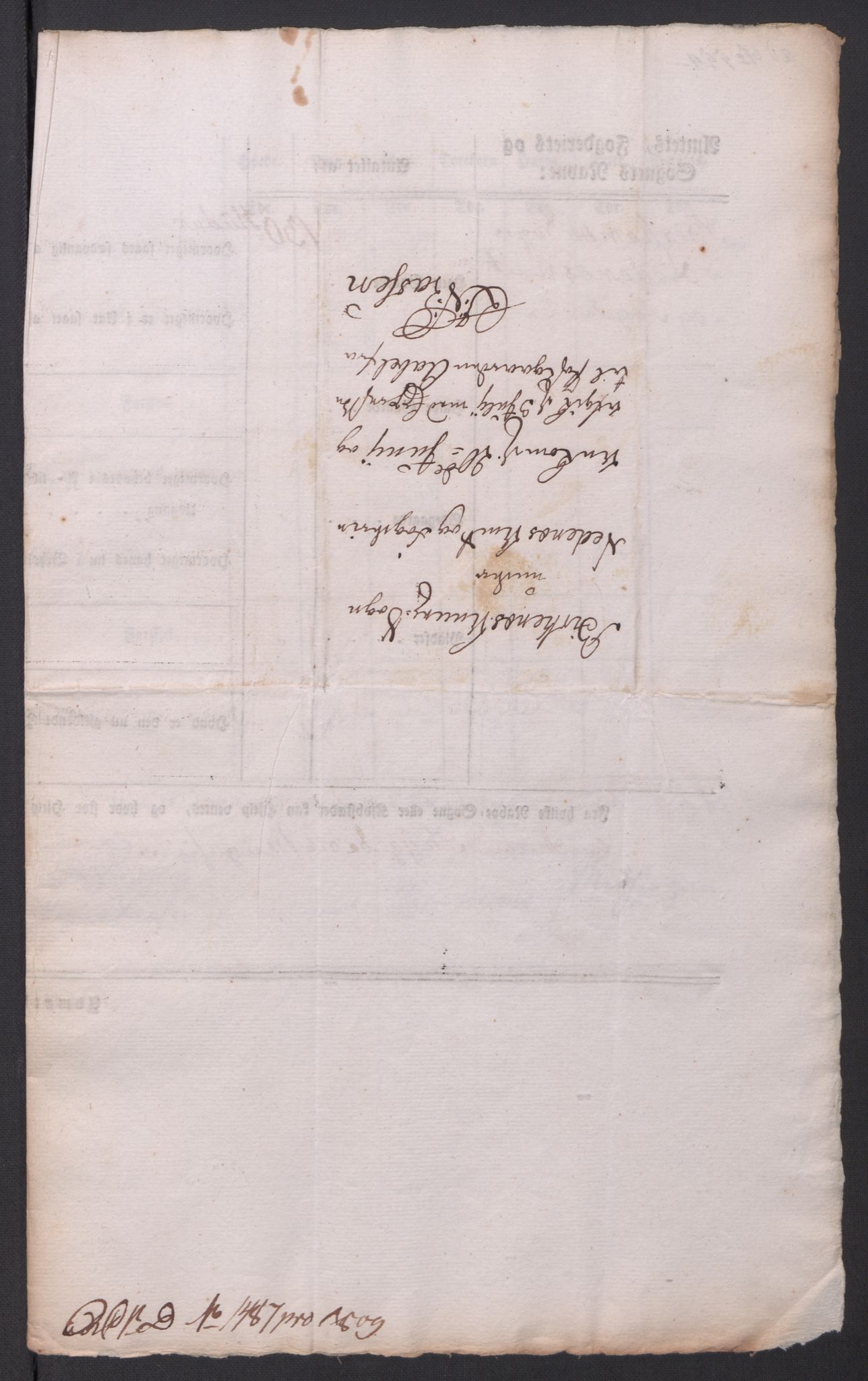 Regjeringskommisjonen 1807-1810, 1. kontor/byrå, AV/RA-EA-2871/Dd/L0014: Kornavl: De utfyldte skjemaer fra sognekommisjonene i Kristiania og Kristiansand stift, 1809, p. 305