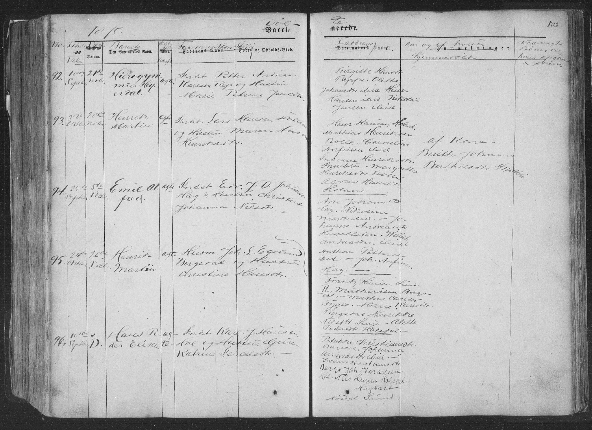 Ministerialprotokoller, klokkerbøker og fødselsregistre - Nordland, SAT/A-1459/881/L1165: Parish register (copy) no. 881C02, 1854-1876, p. 502