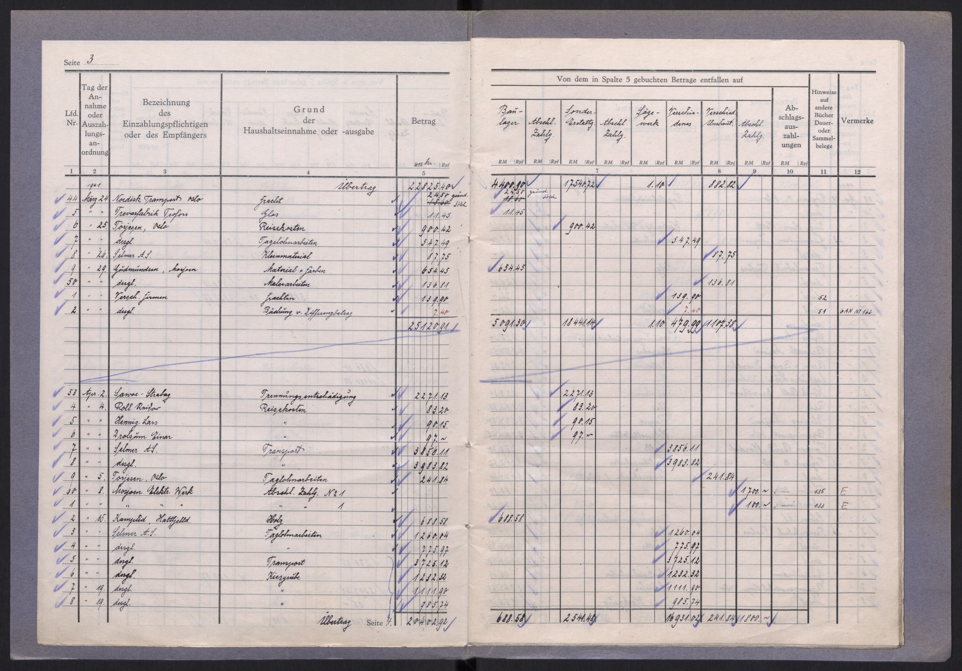 Tyske arkiver, Organisation Todt (OT), Einsatzgruppe Wiking, AV/RA-RAFA-2188/2/E/Ea/L0005: Byggeprosjekt i Hattfjelldal, 1940-1942, p. 248