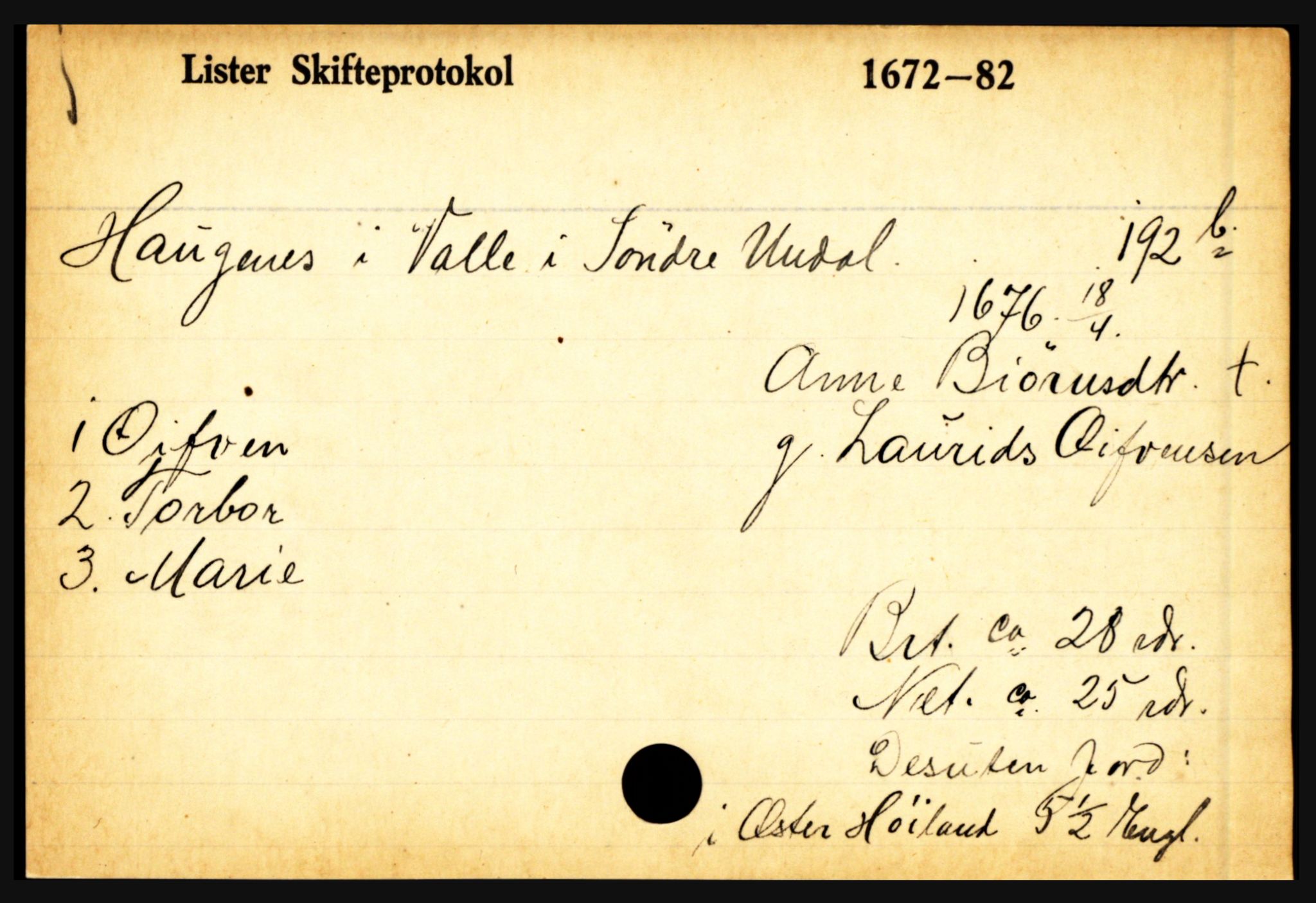 Lister sorenskriveri, AV/SAK-1221-0003/H, p. 14325