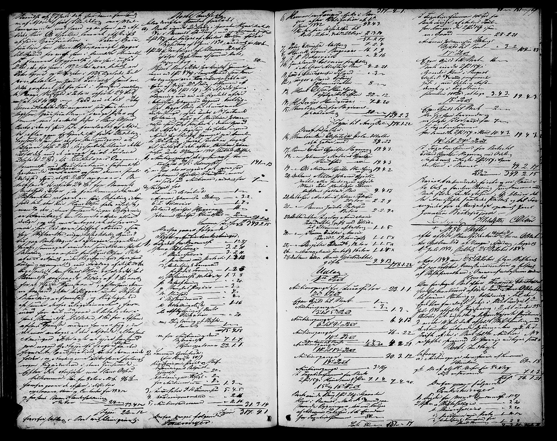 Vesterålen sorenskriveri, AV/SAT-A-4180/1/3/3A/L0015: Skifteprotokoll, 1843-1852, p. 76b-77a