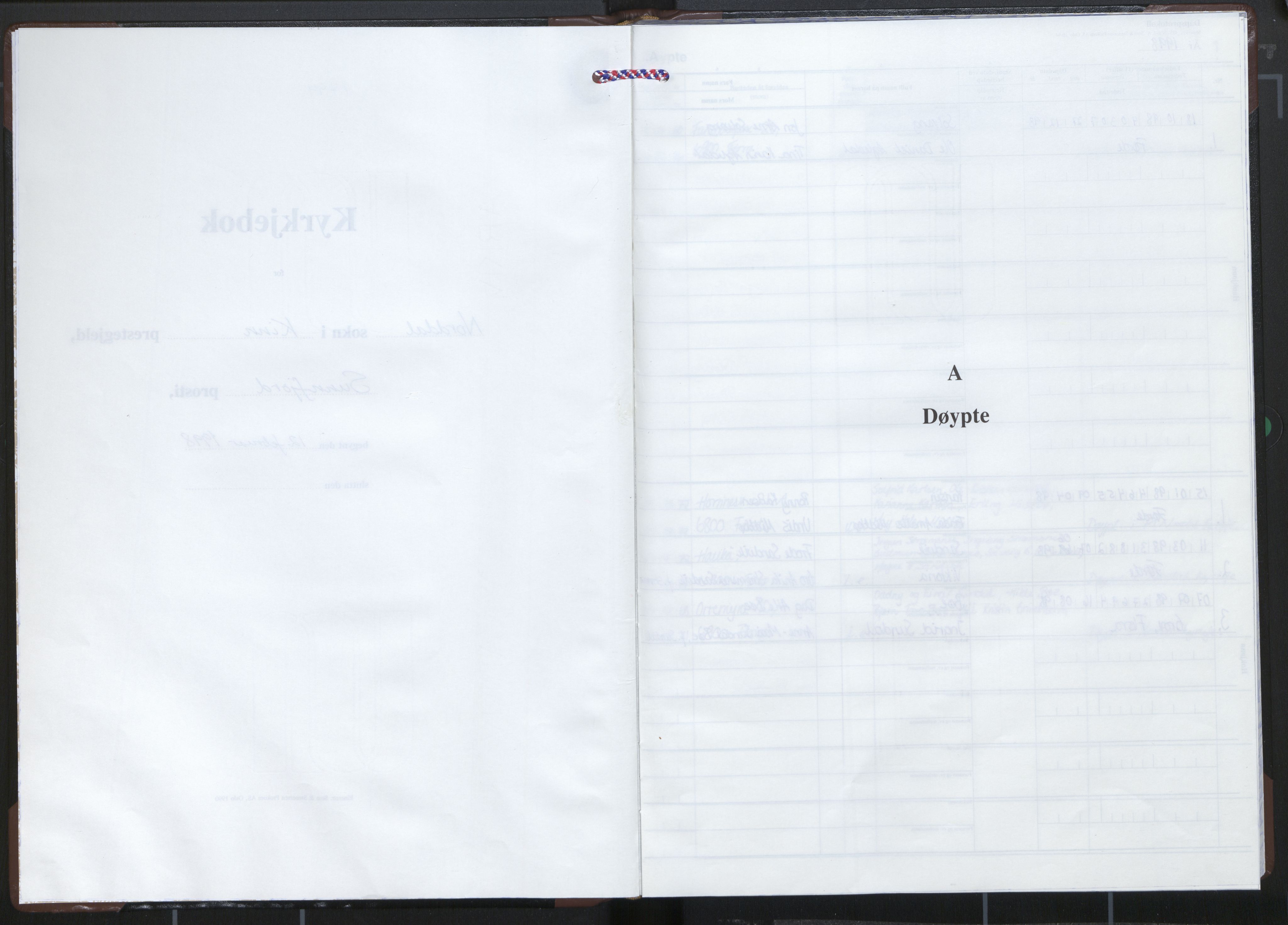 Kinn sokneprestembete, AV/SAB-A-80801/H/Haa/Haaf/L0001: Parish register (official) no. F 1, 1998-2013
