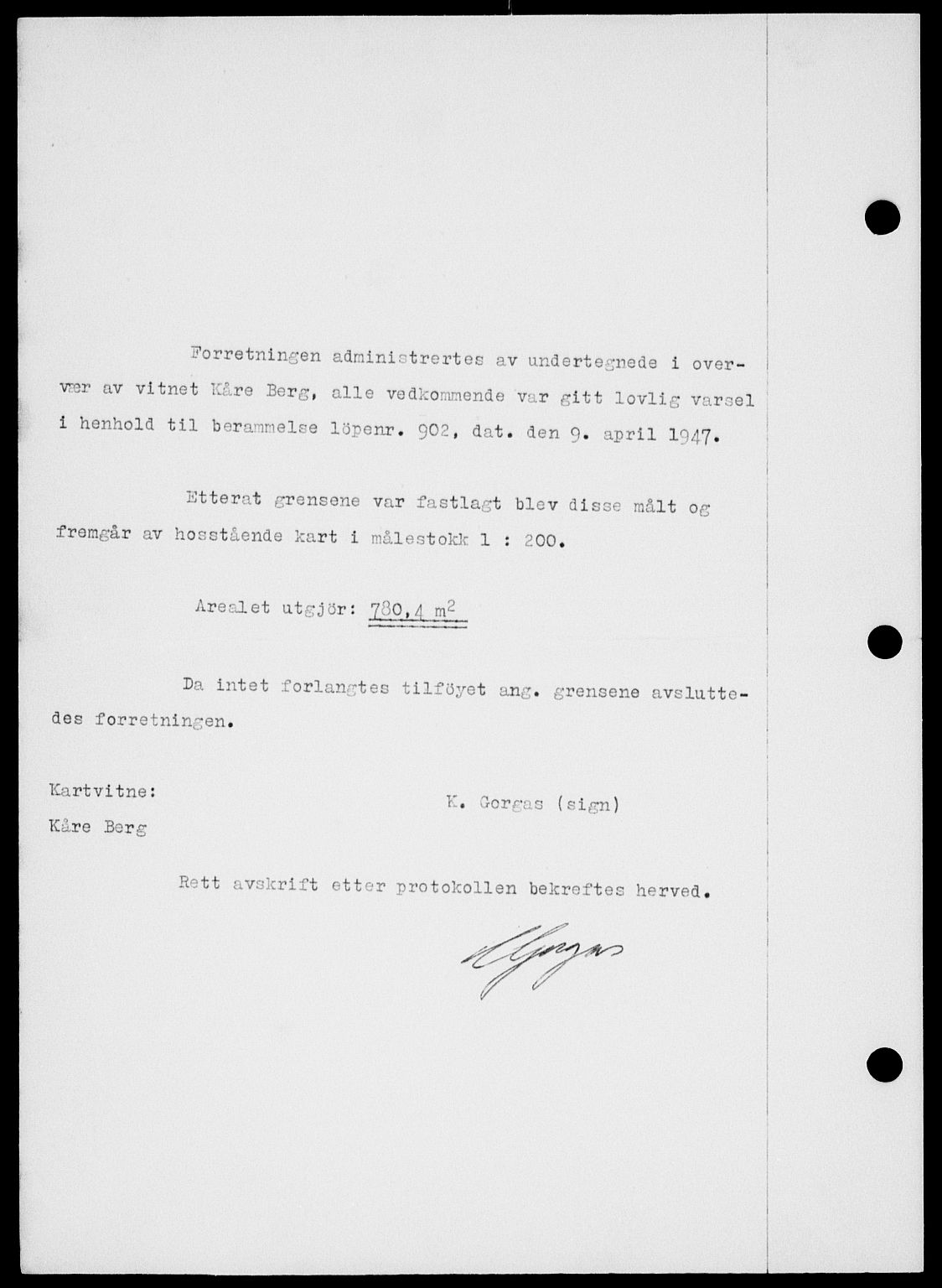 Onsøy sorenskriveri, SAO/A-10474/G/Ga/Gab/L0021: Mortgage book no. II A-21, 1947-1947, Diary no: : 2348/1947