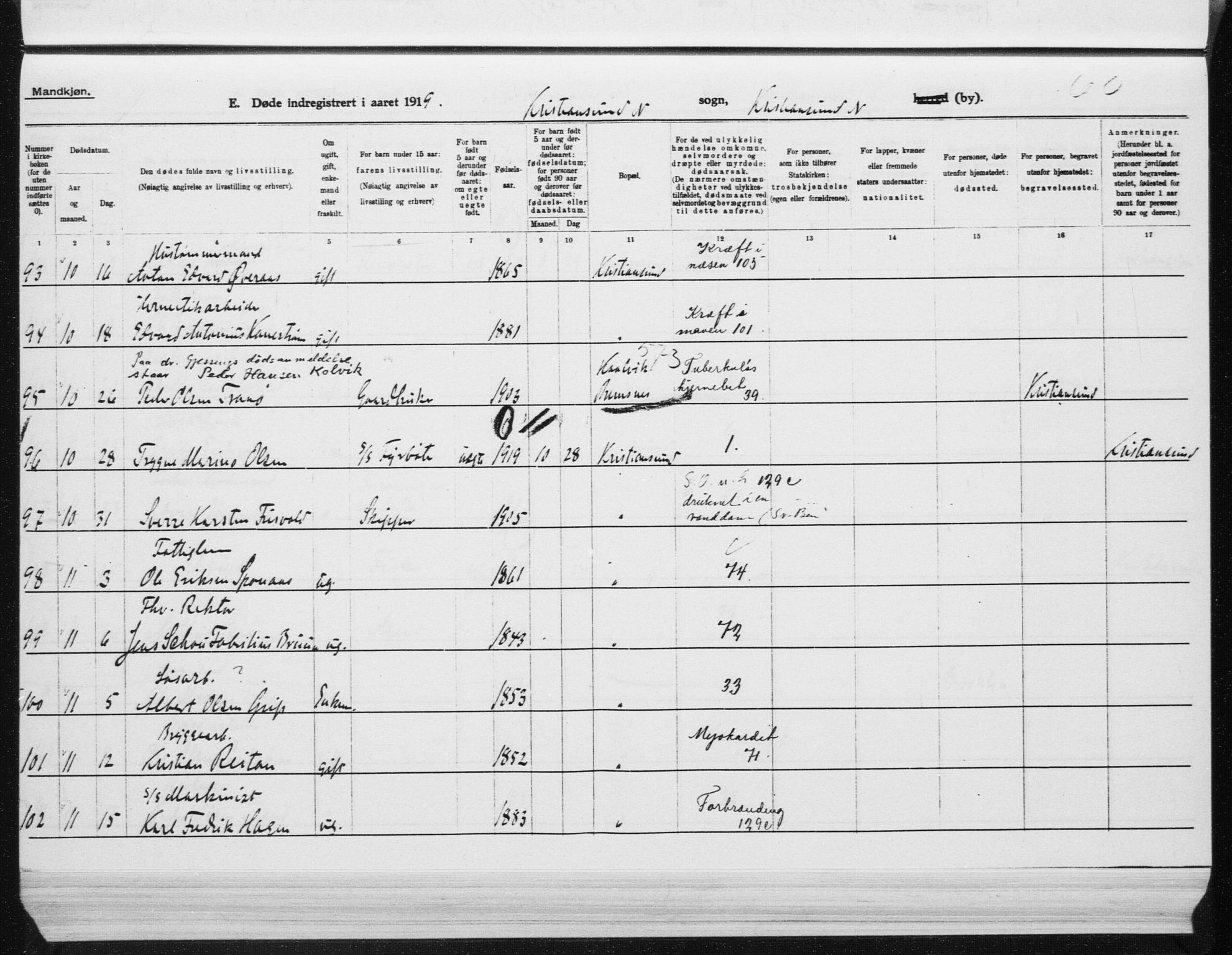 Ministerialprotokoller, klokkerbøker og fødselsregistre - Møre og Romsdal, AV/SAT-A-1454/572/L0863: Parish register (official) no. 572D07, 1917-1935