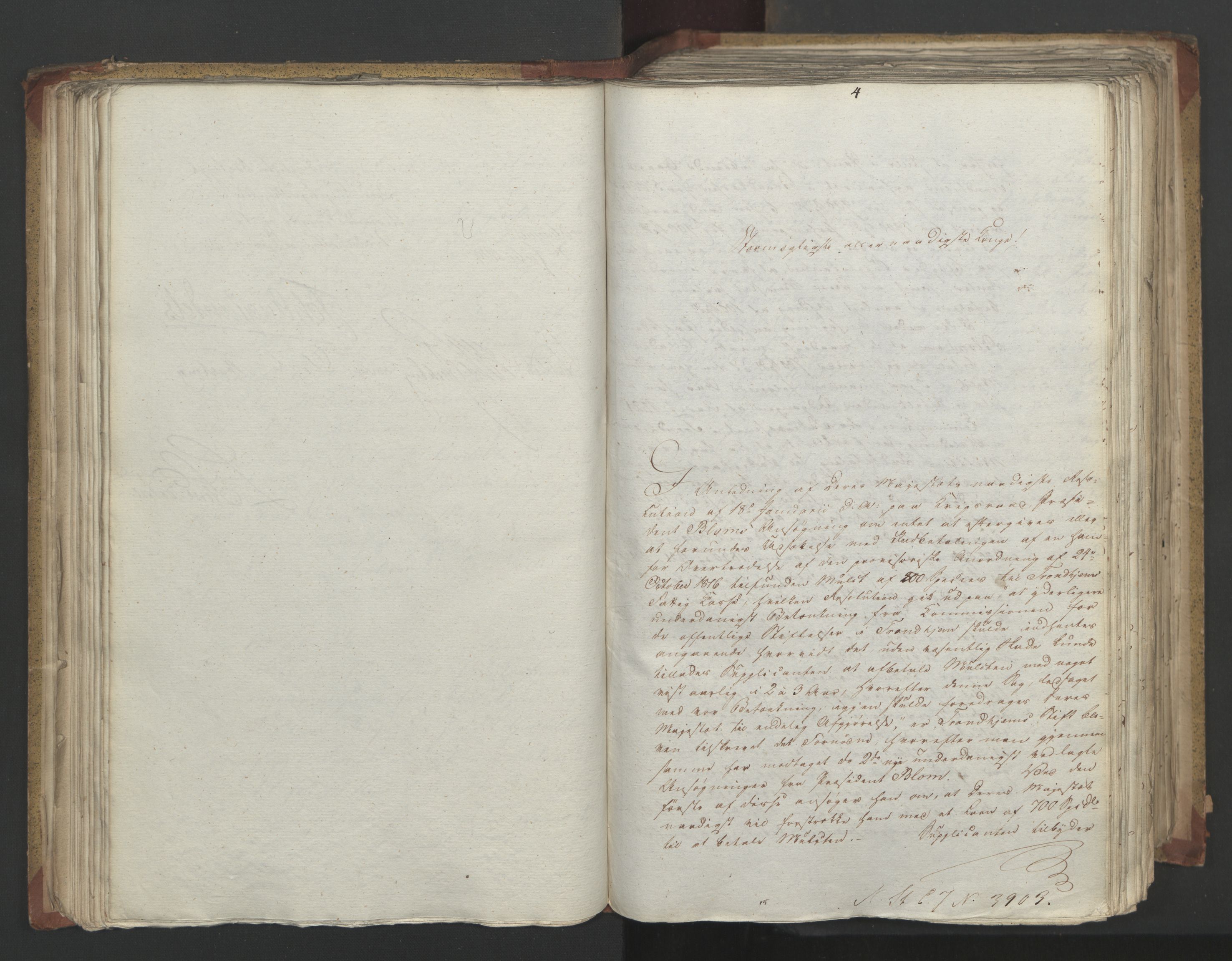 Statsrådsavdelingen i Stockholm, AV/RA-S-1003/D/Da/L0019: Regjeringsinnstillinger nr. 3856-4052, 1819, p. 107