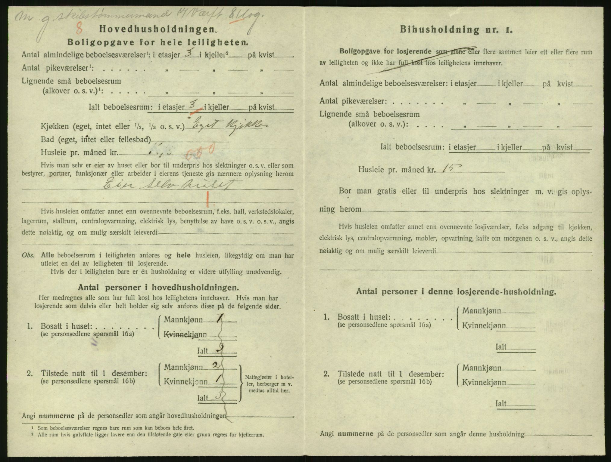 SAK, 1920 census for Risør, 1920, p. 2712