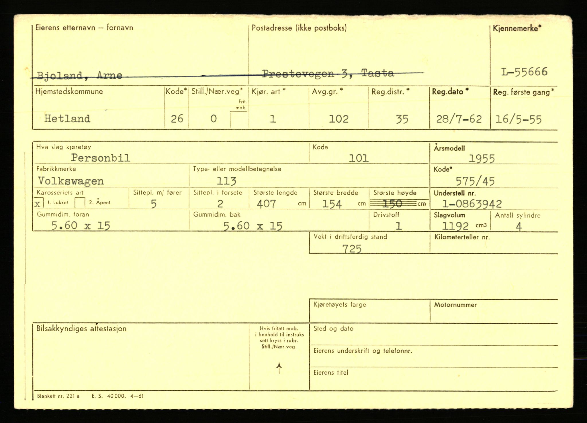 Stavanger trafikkstasjon, AV/SAST-A-101942/0/F/L0054: L-54200 - L-55699, 1930-1971, p. 2753