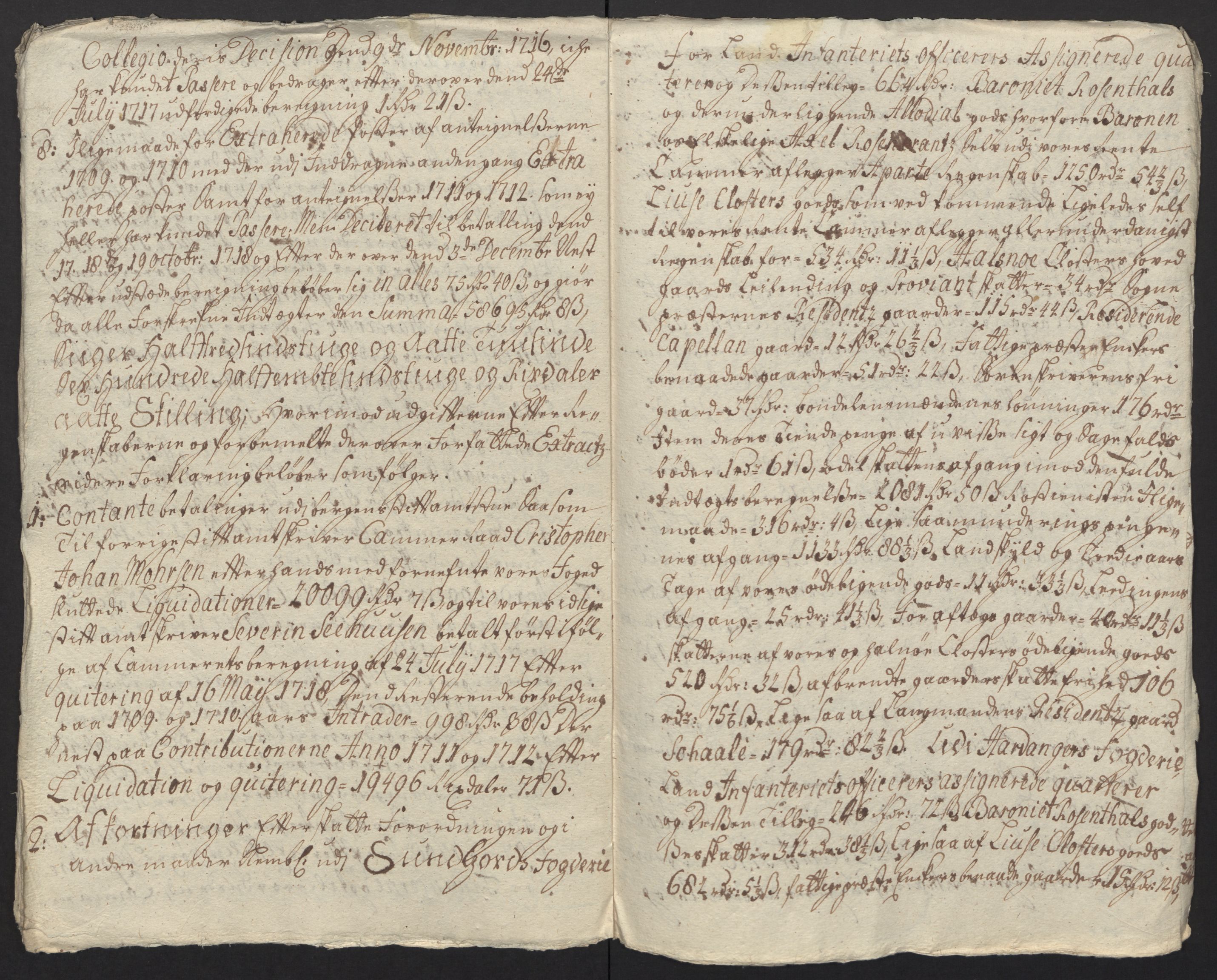 Rentekammeret inntil 1814, Reviderte regnskaper, Fogderegnskap, AV/RA-EA-4092/R48/L2988: Fogderegnskap Sunnhordland og Hardanger, 1712, p. 466