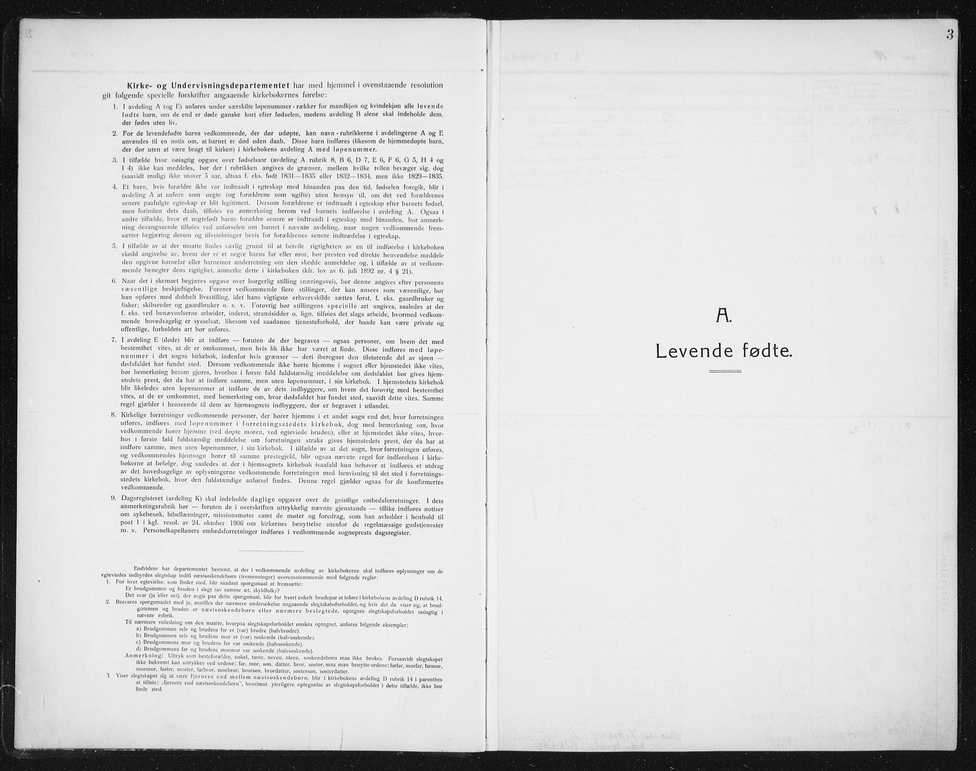 Ministerialprotokoller, klokkerbøker og fødselsregistre - Sør-Trøndelag, SAT/A-1456/652/L0654: Parish register (copy) no. 652C02, 1910-1937, p. 3