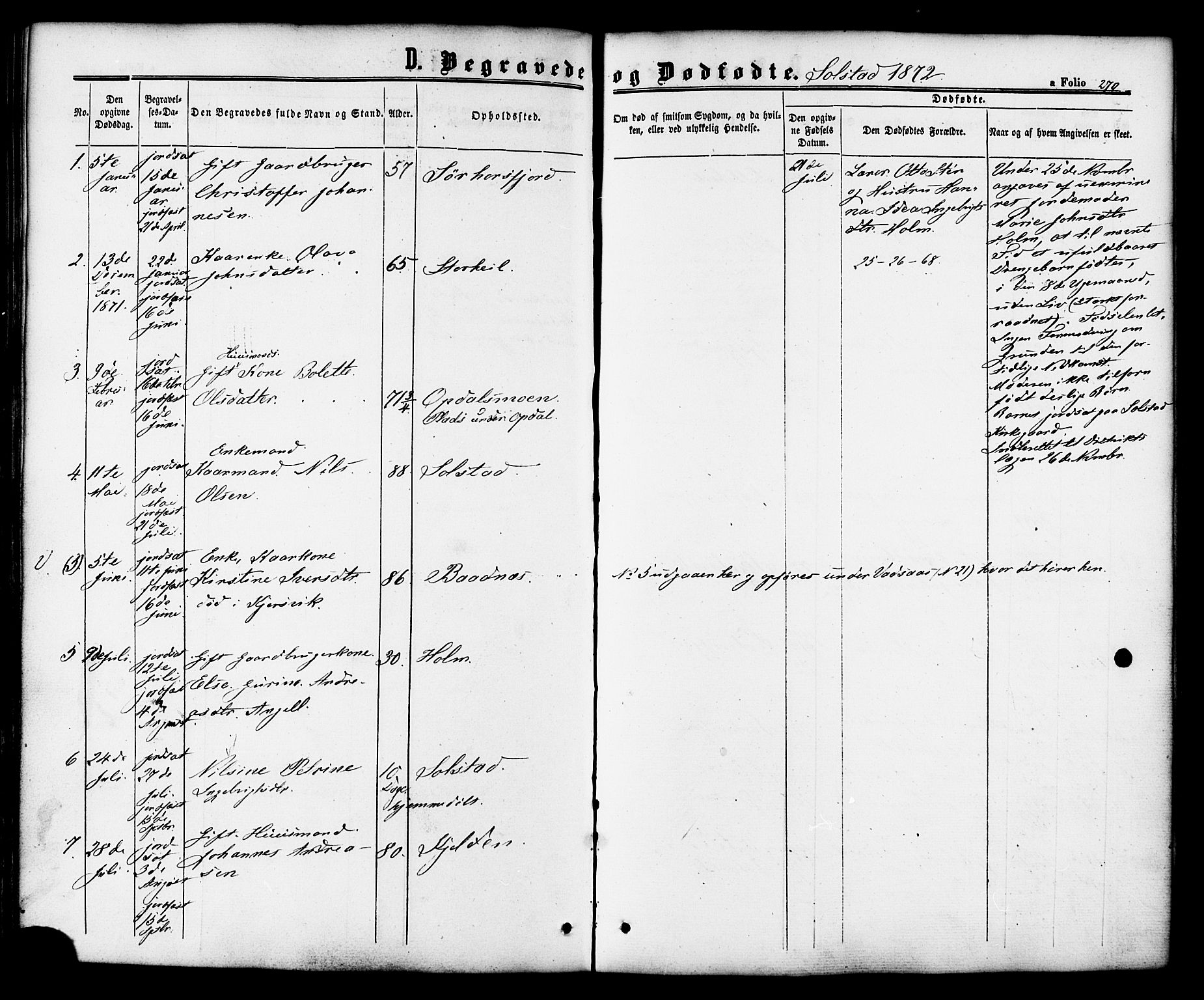 Ministerialprotokoller, klokkerbøker og fødselsregistre - Nordland, AV/SAT-A-1459/810/L0147: Parish register (official) no. 810A08 /2, 1862-1874, p. 270