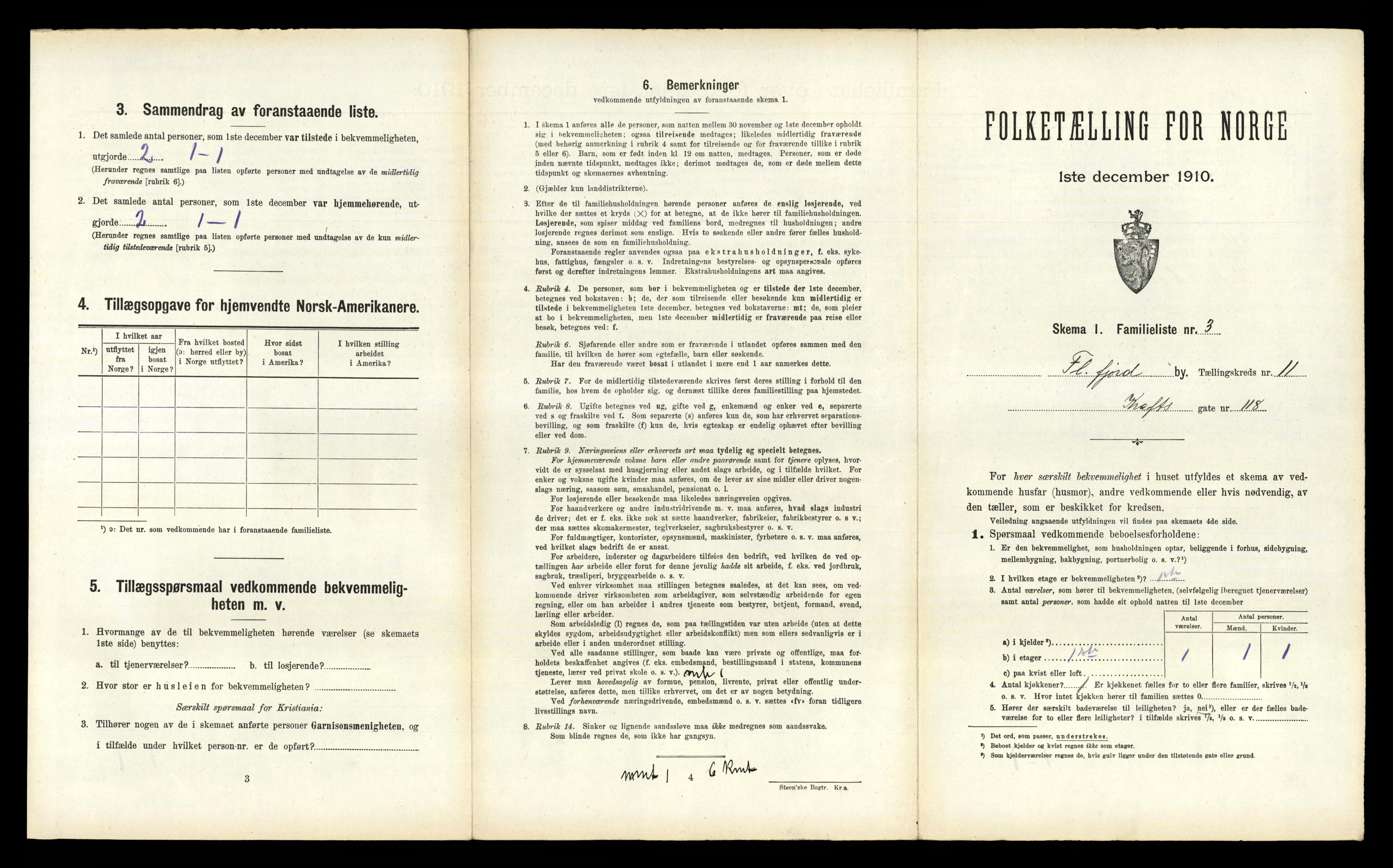 RA, 1910 census for Flekkefjord, 1910, p. 972