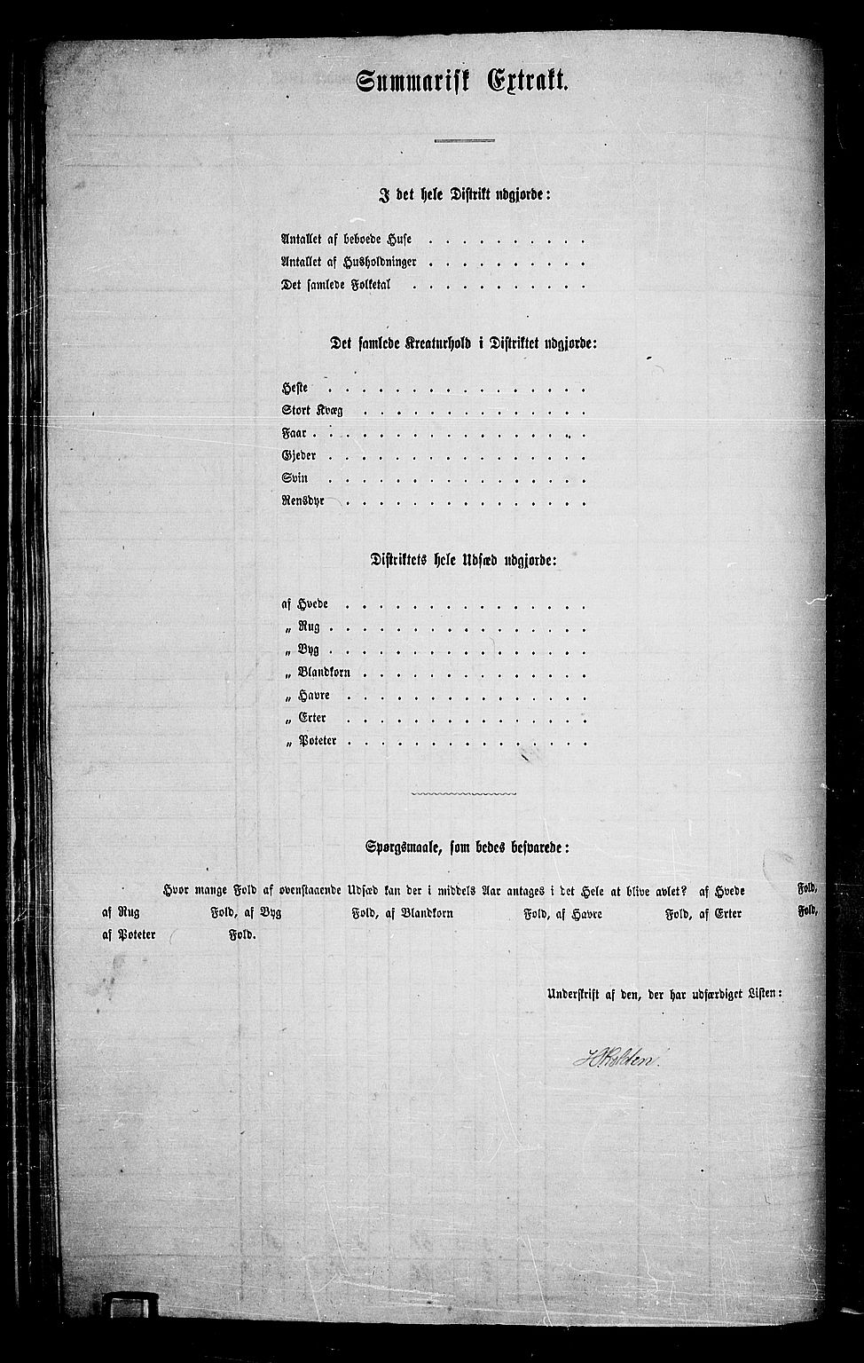 RA, 1865 census for Gausdal, 1865, p. 104