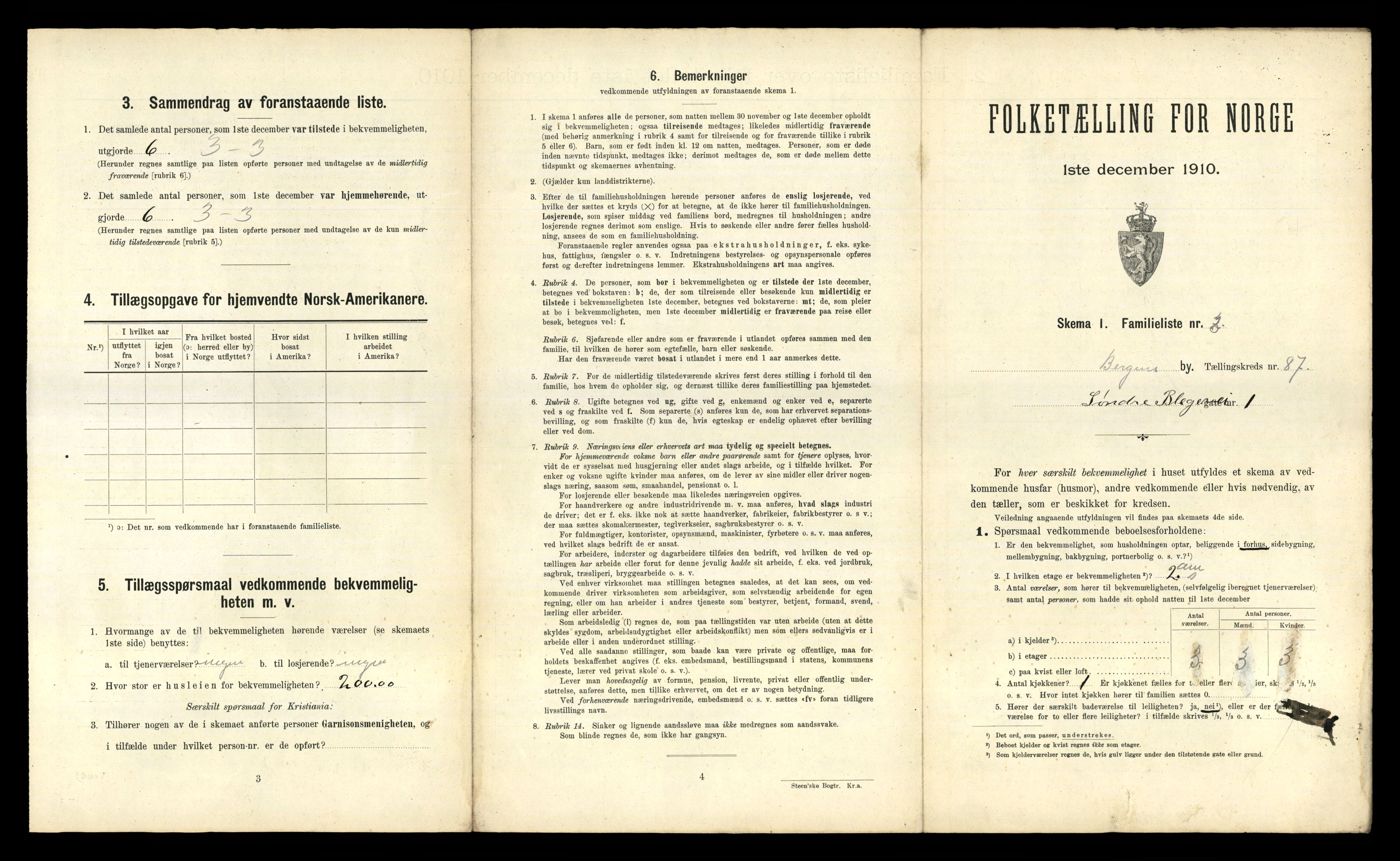 RA, 1910 census for Bergen, 1910, p. 30513