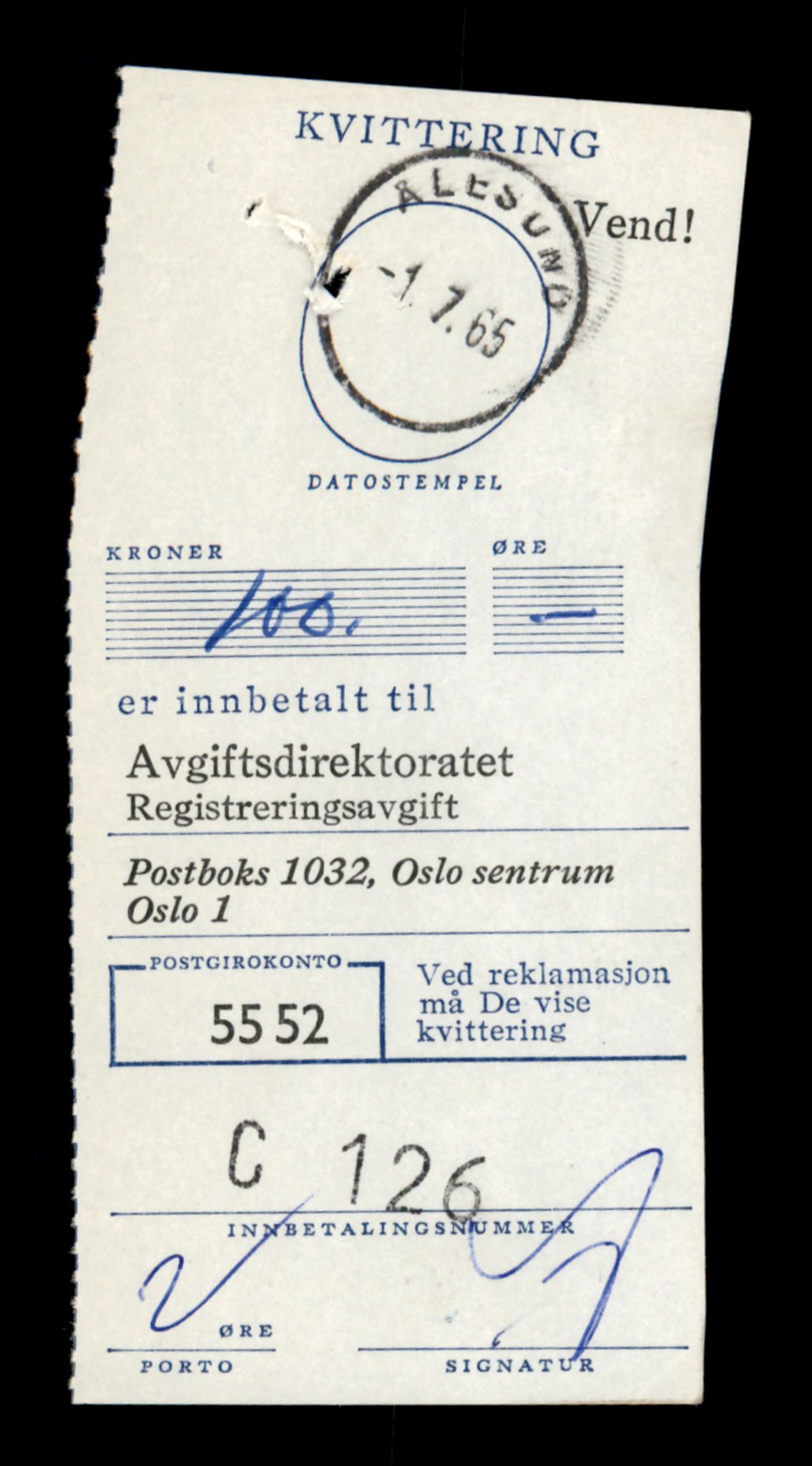 Møre og Romsdal vegkontor - Ålesund trafikkstasjon, SAT/A-4099/F/Fe/L0016: Registreringskort for kjøretøy T 1851 - T 1984, 1927-1998, p. 1317