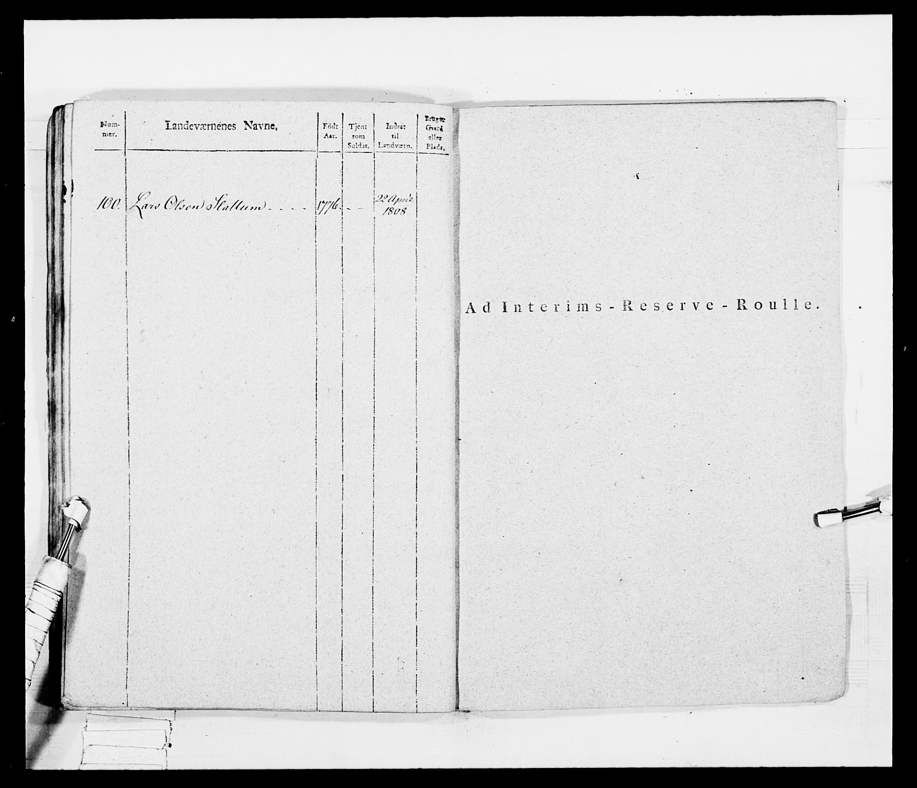 Generalitets- og kommissariatskollegiet, Det kongelige norske kommissariatskollegium, AV/RA-EA-5420/E/Eh/L0042: 1. Akershusiske nasjonale infanteriregiment, 1810, p. 403