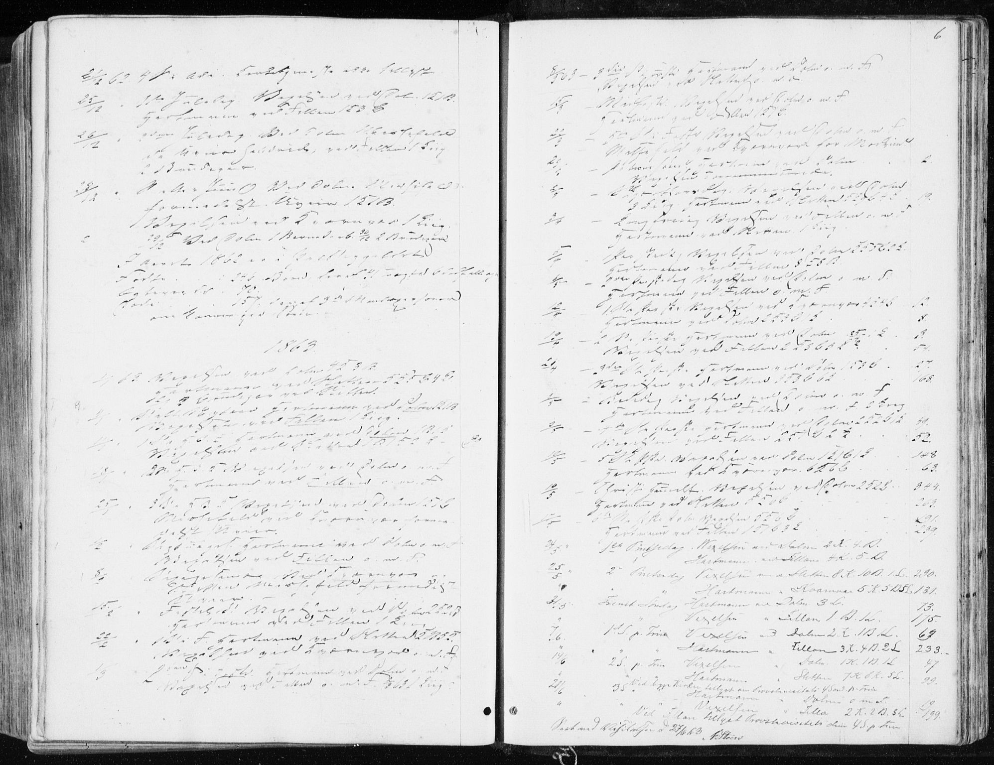 Ministerialprotokoller, klokkerbøker og fødselsregistre - Sør-Trøndelag, SAT/A-1456/634/L0531: Parish register (official) no. 634A07, 1861-1870, p. 6