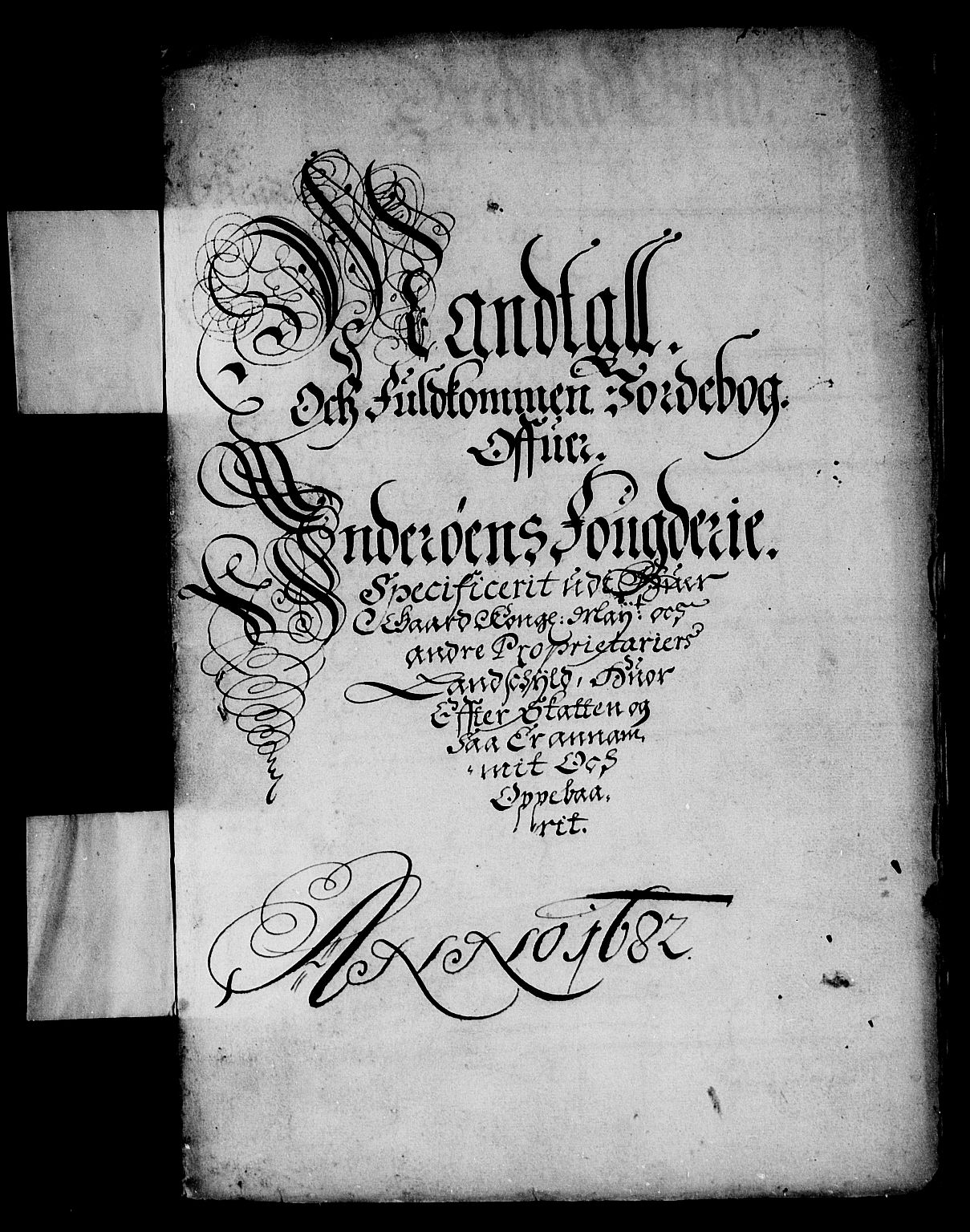 Rentekammeret inntil 1814, Reviderte regnskaper, Stiftamtstueregnskaper, Trondheim stiftamt og Nordland amt, AV/RA-EA-6044/R/Rg/L0067: Trondheim stiftamt og Nordland amt, 1682