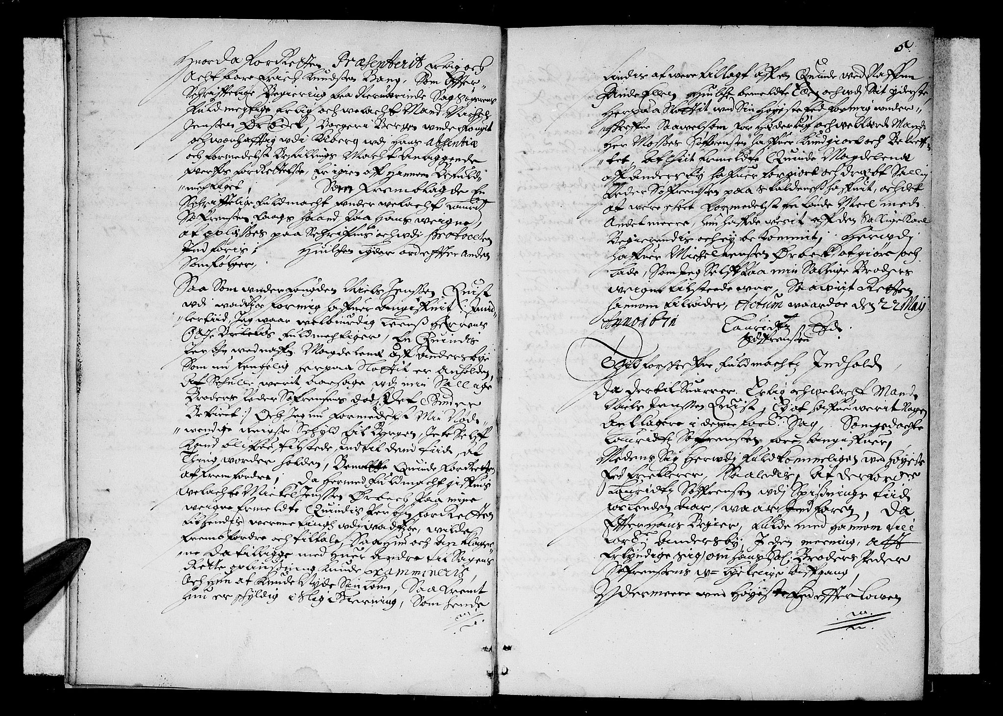 Finnmark sorenskriveri, AV/SATØ-S-0053/F/Fa/L0013: Justisprotokoller, 1671-1673, p. 4b-5a