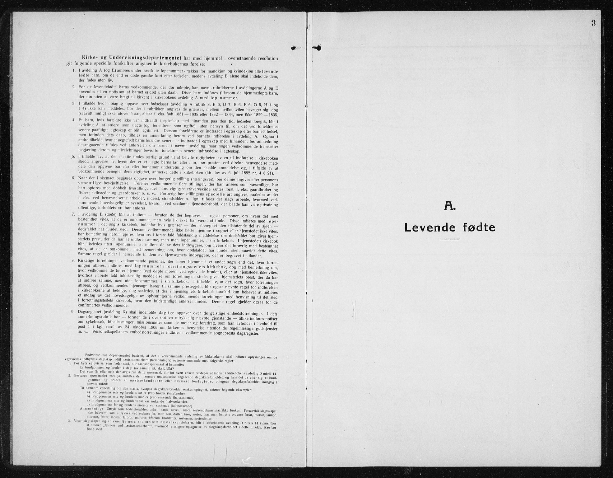 Ministerialprotokoller, klokkerbøker og fødselsregistre - Sør-Trøndelag, SAT/A-1456/631/L0515: Parish register (copy) no. 631C03, 1913-1939, p. 3