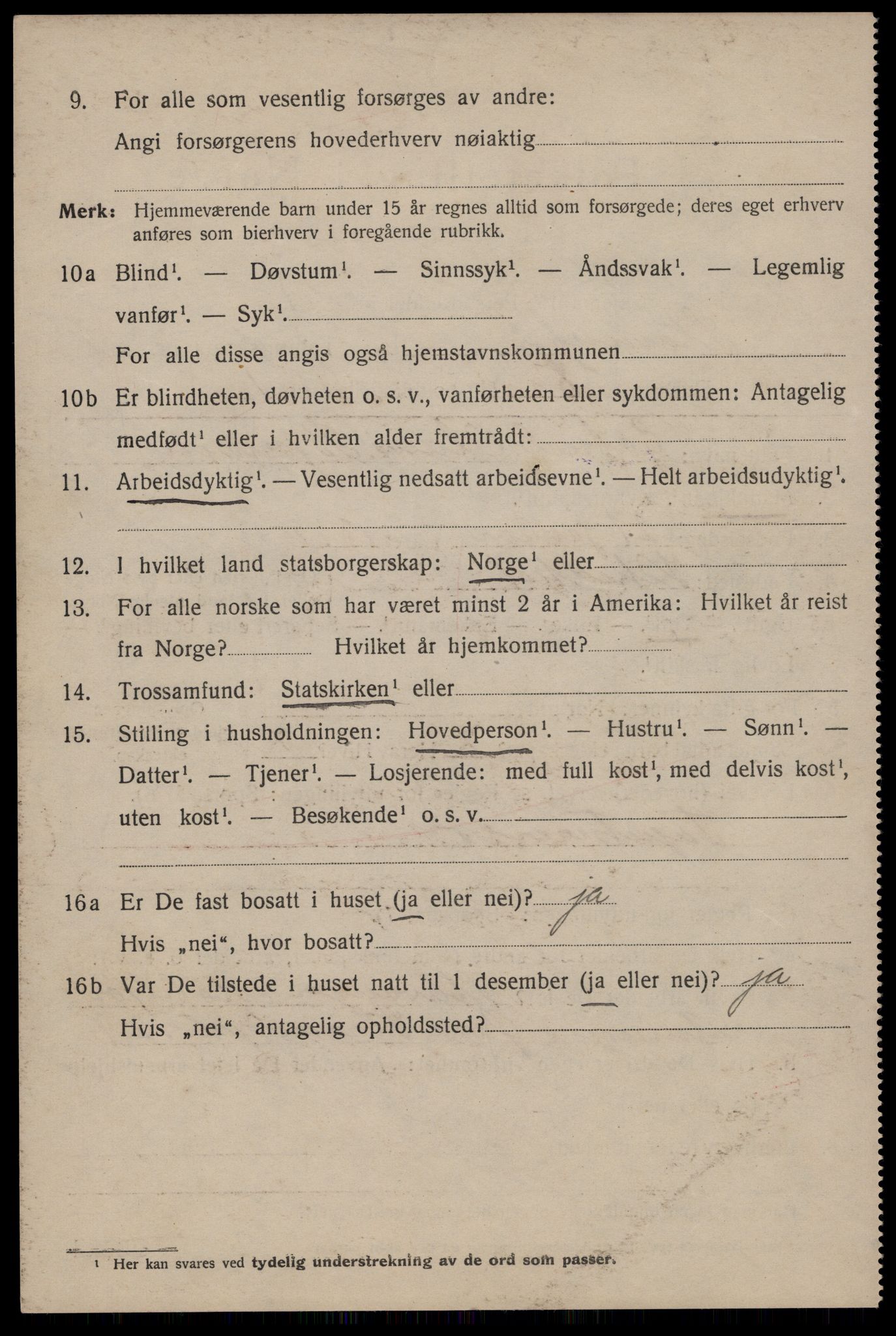 SAST, 1920 census for Stavanger, 1920, p. 70051